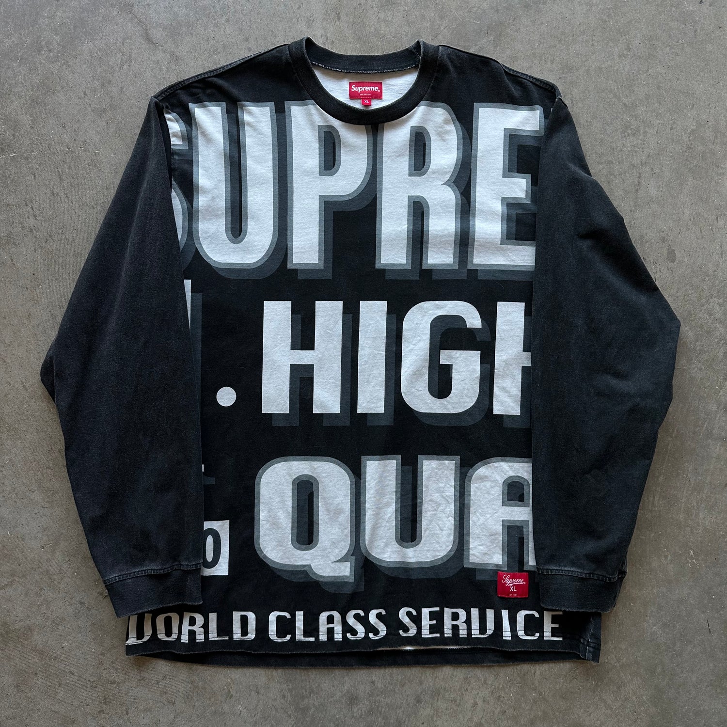 XL Supreme High Quality Longsleeve