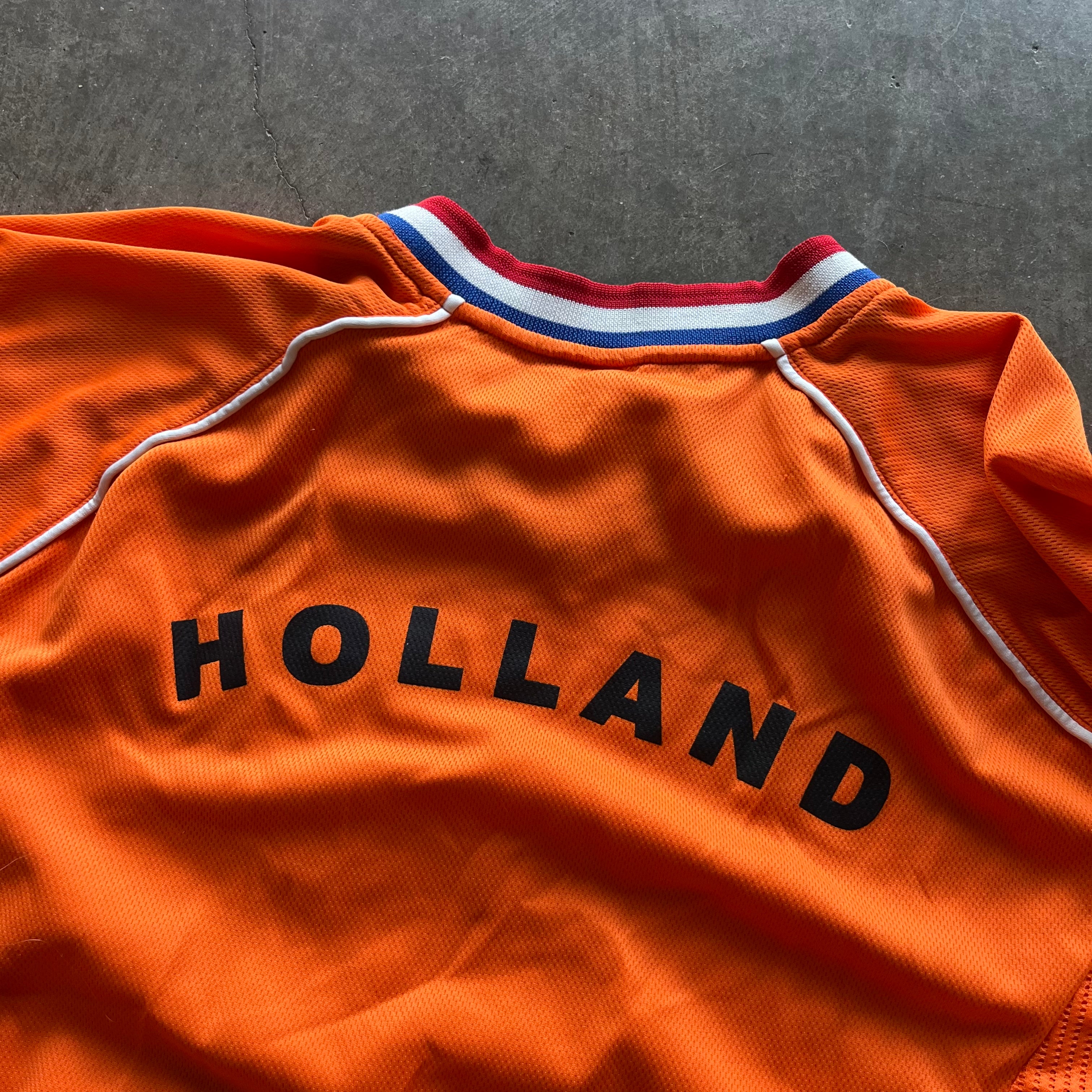 L 90s Holland Soccer Jersey