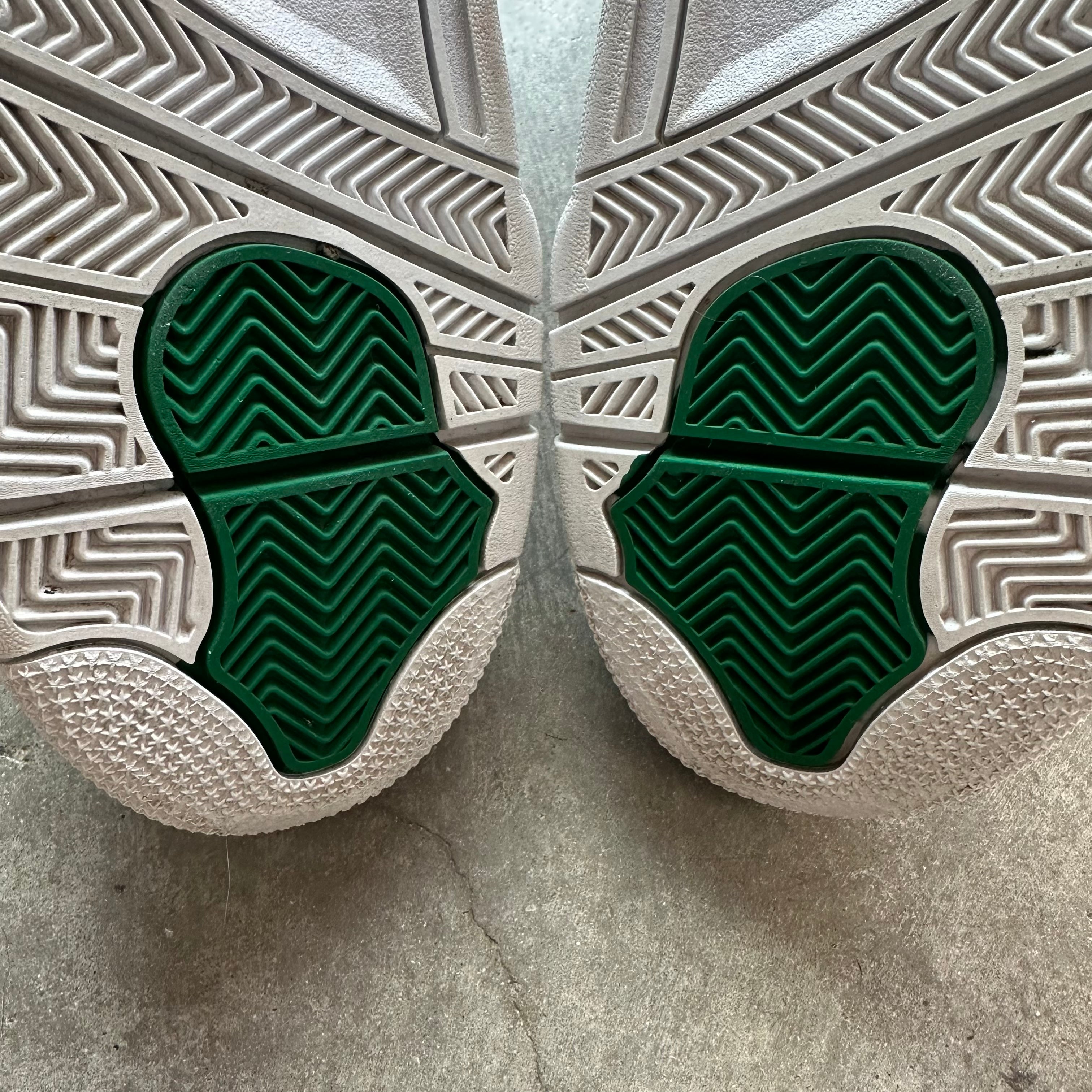 10 Used Jordan 4 Metallic Green
