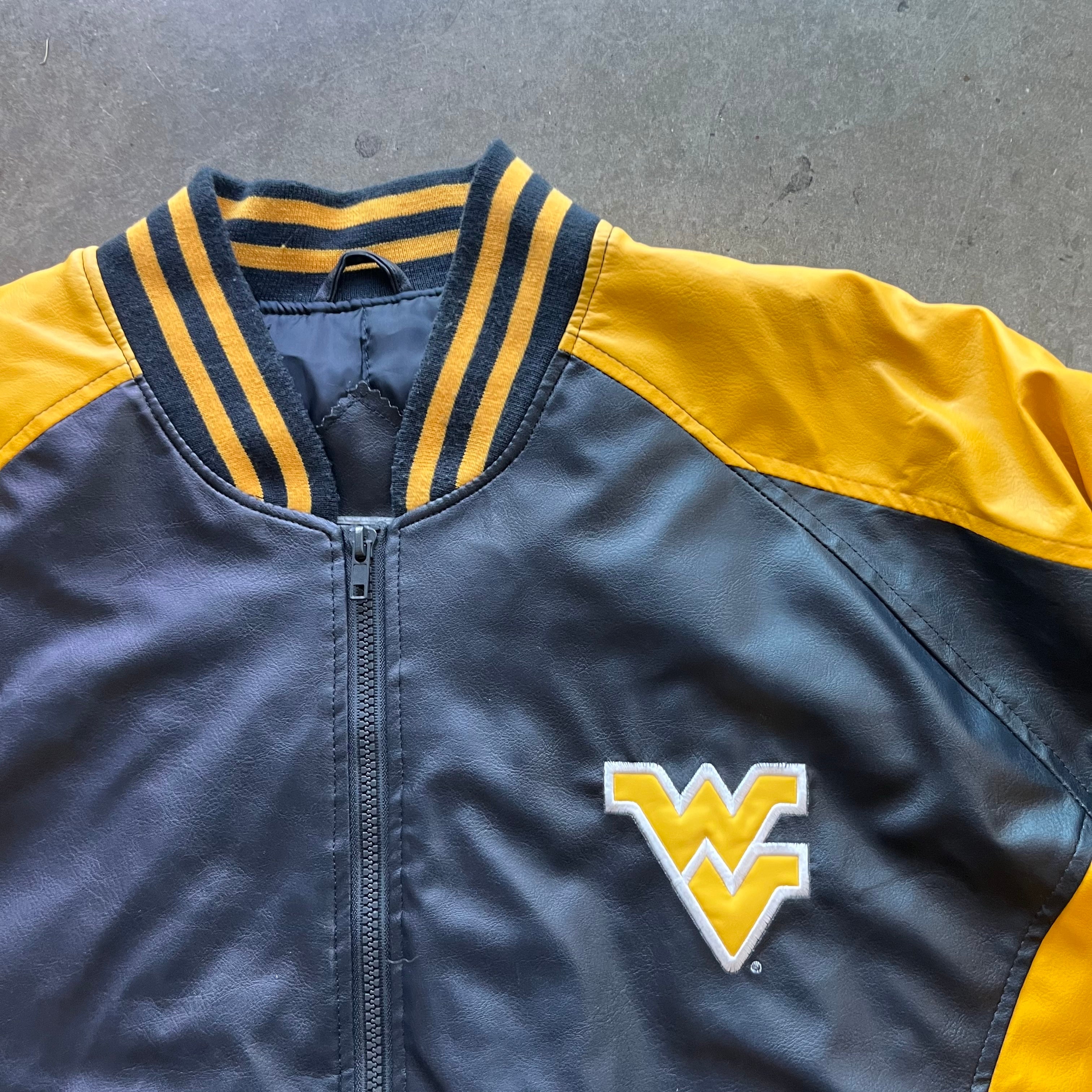 XL 00s West Virginia Leather Jacket