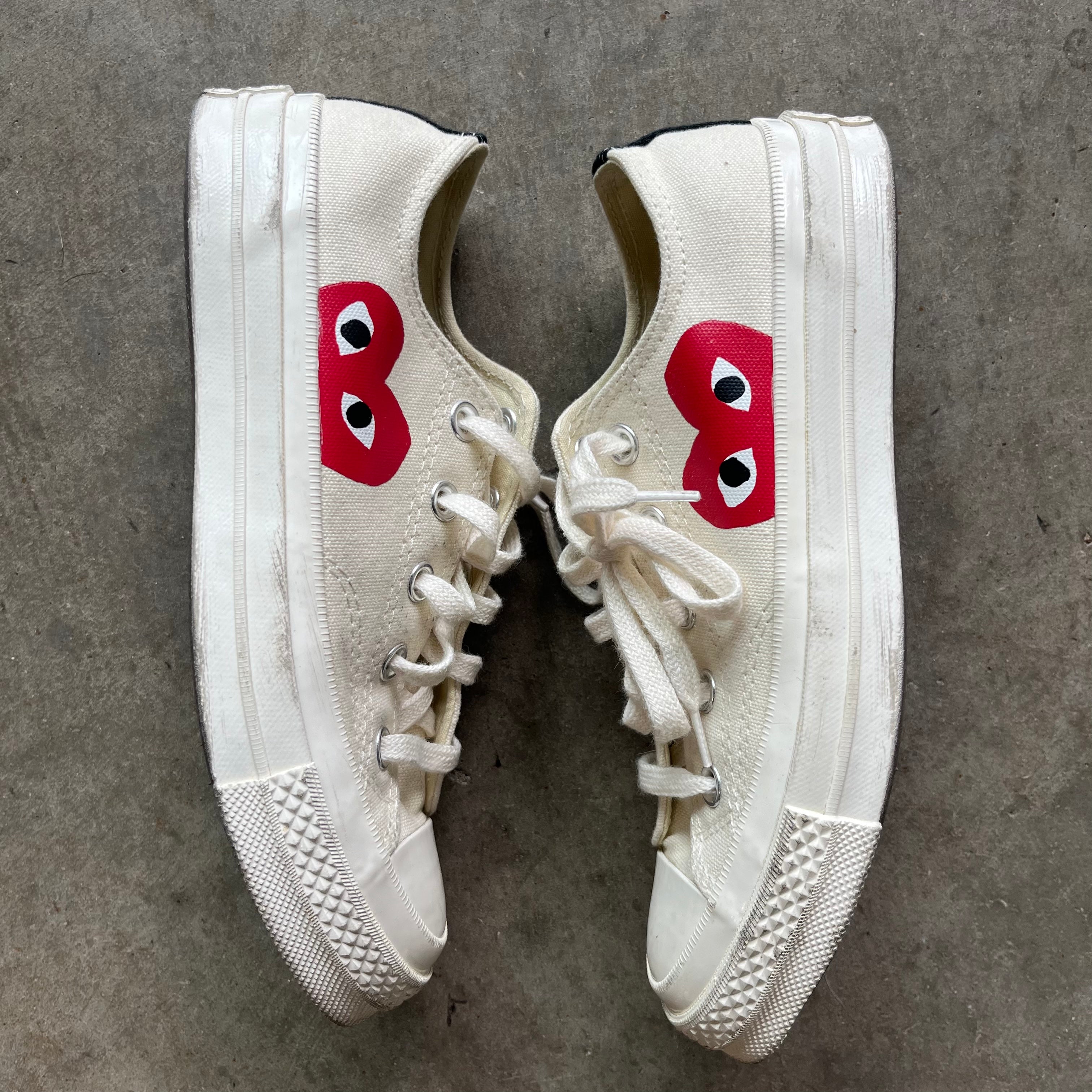 4 Used Comme Des Garçons Converse