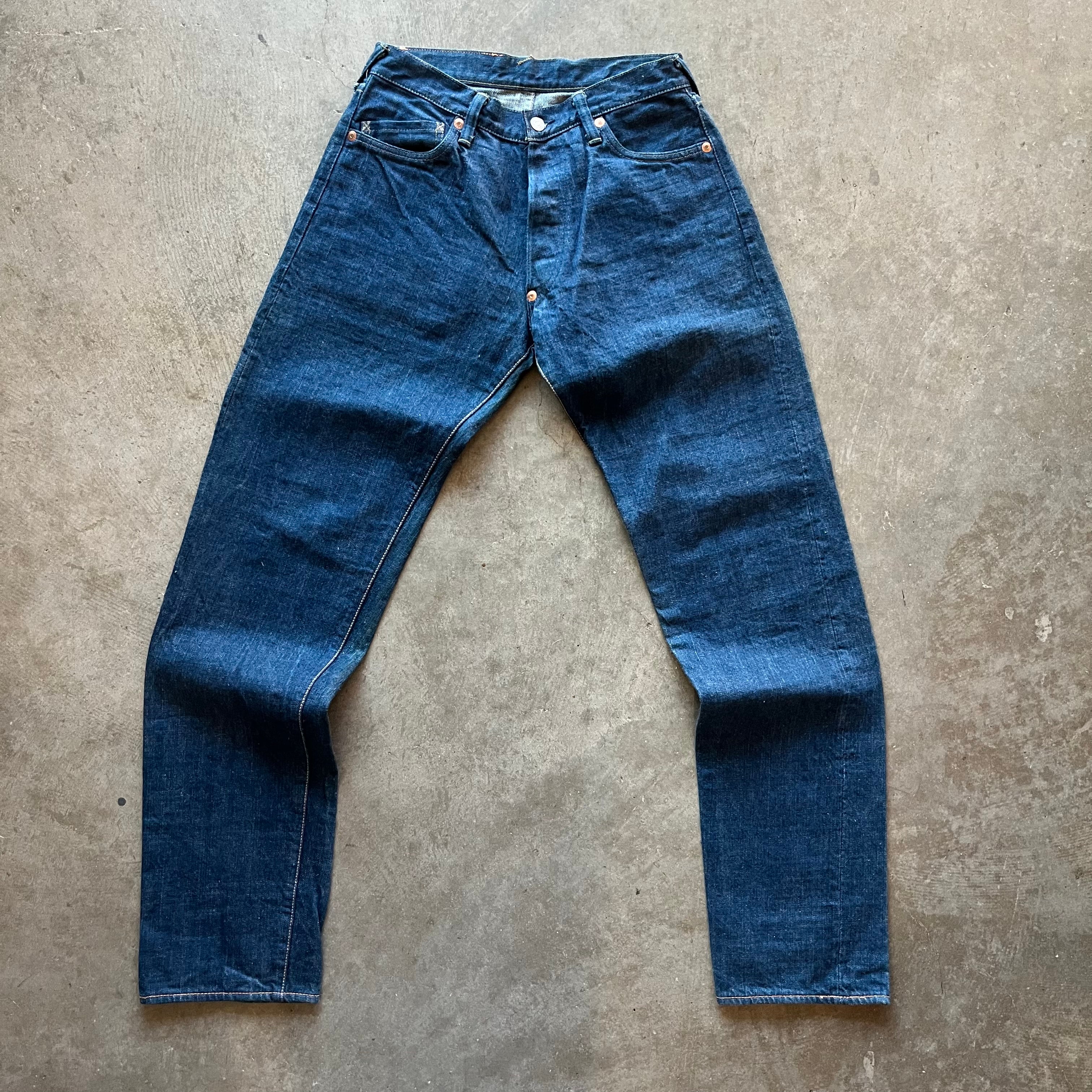 32x34 Red Daicock Evisu Jeans