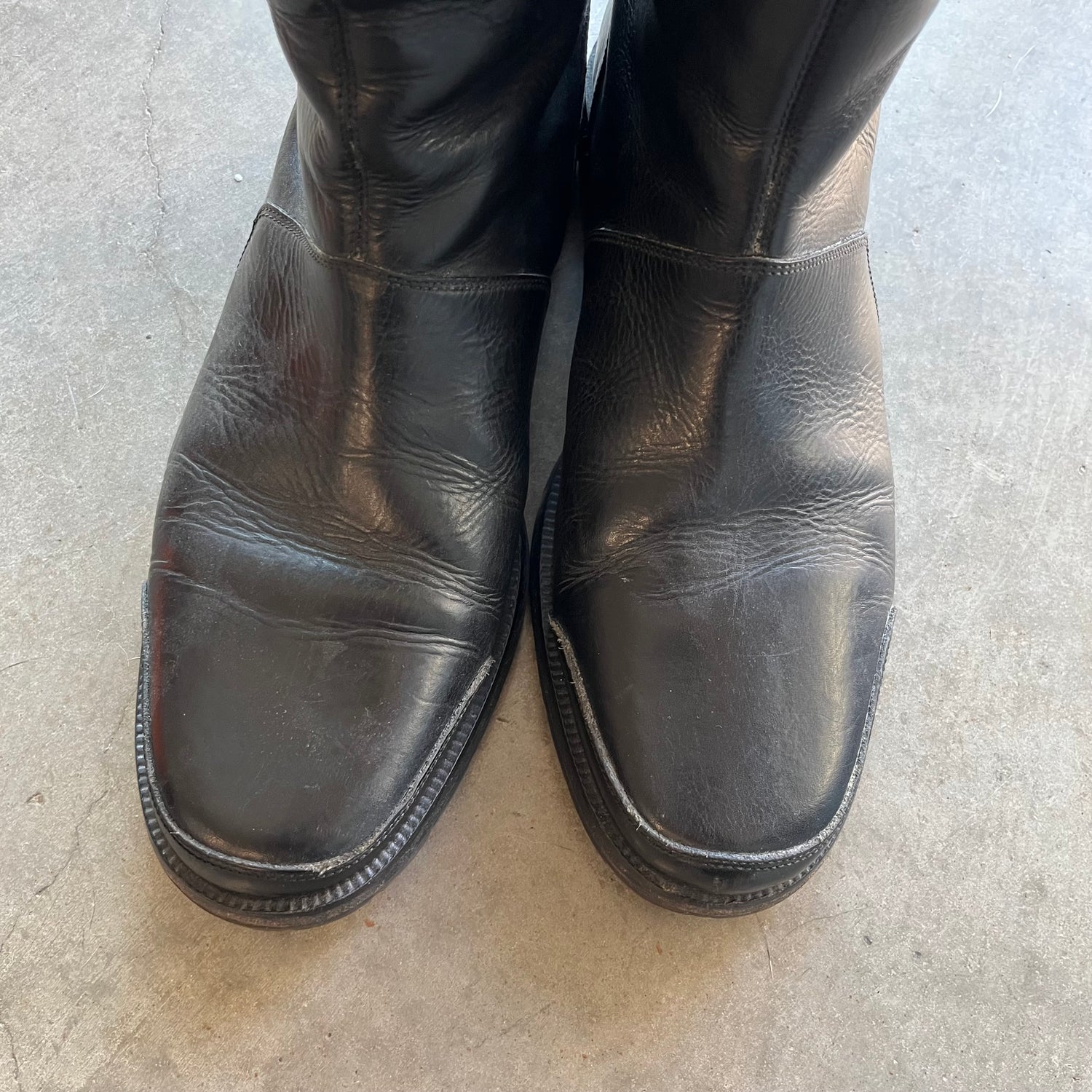 11.5 Used Leather John Varvatos Boots