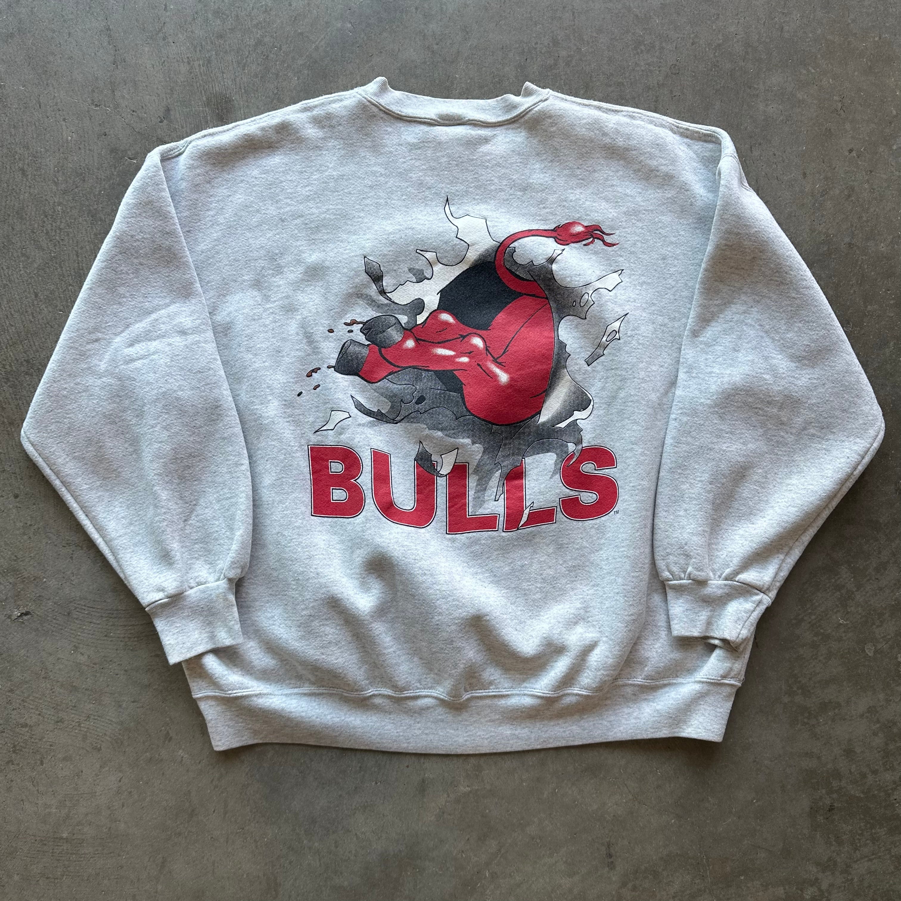XXL 90s Chicago Bulls Crewneck