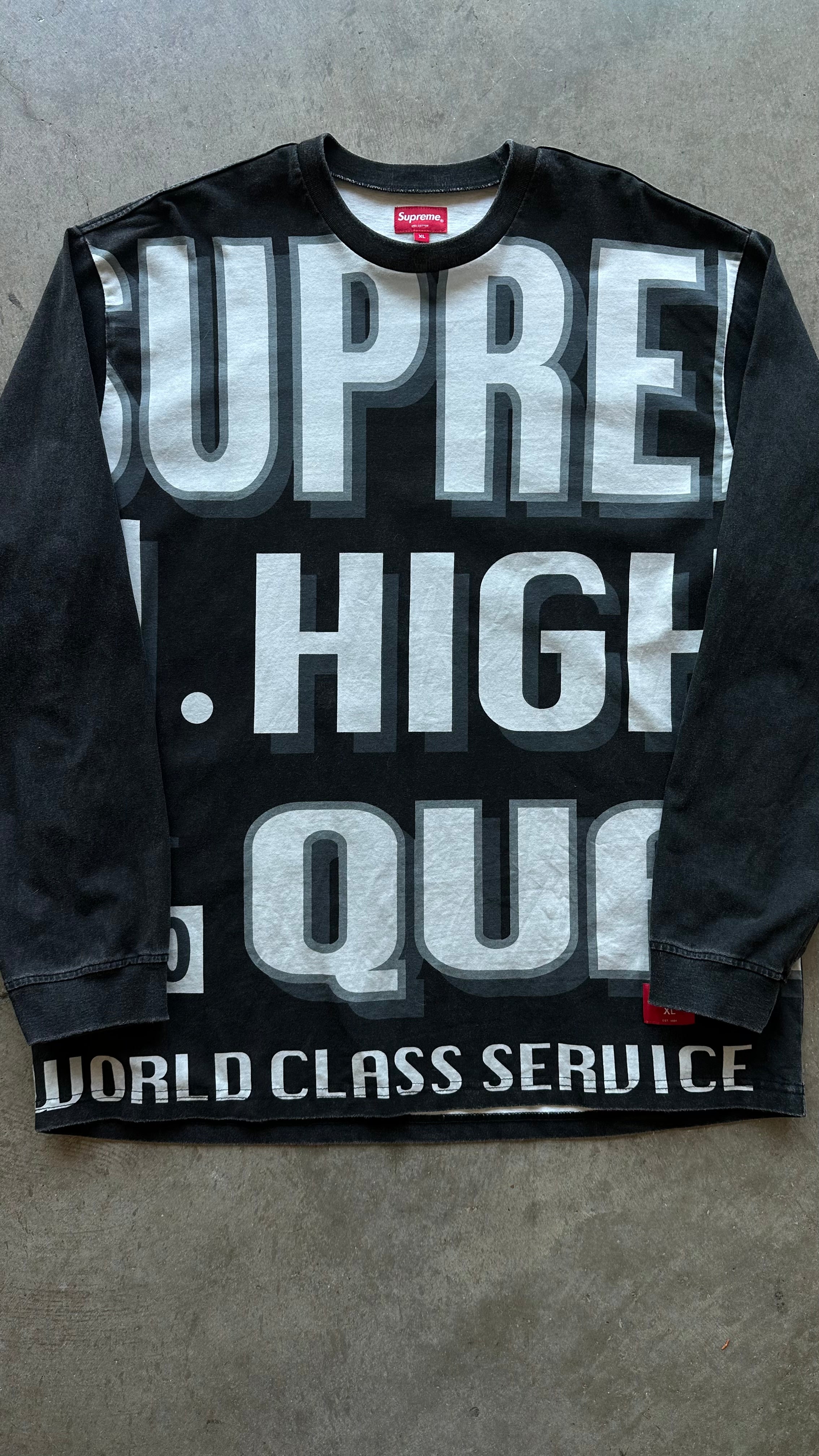 XL Supreme High Quality Longsleeve