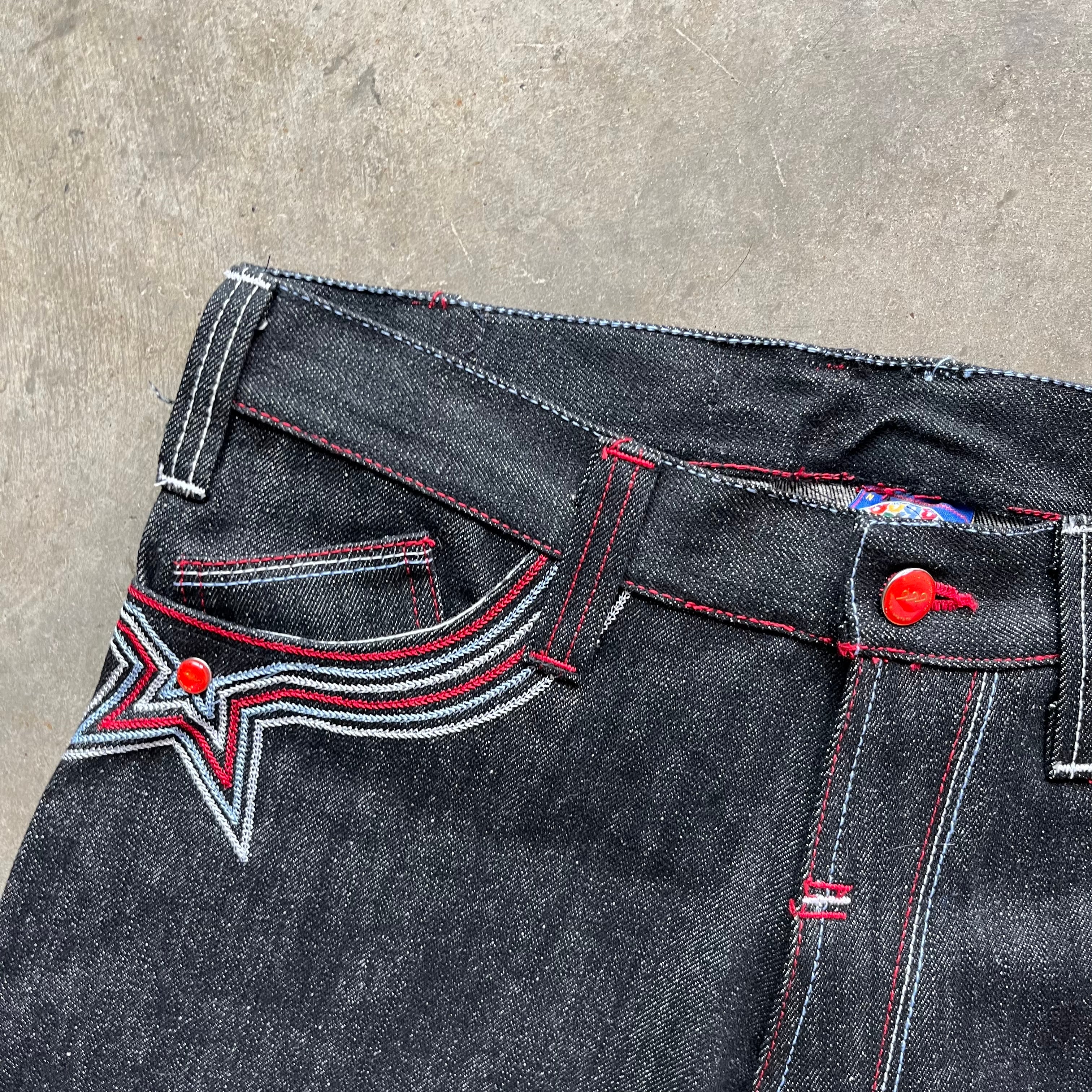 34w Gino Green Global Denim Shorts