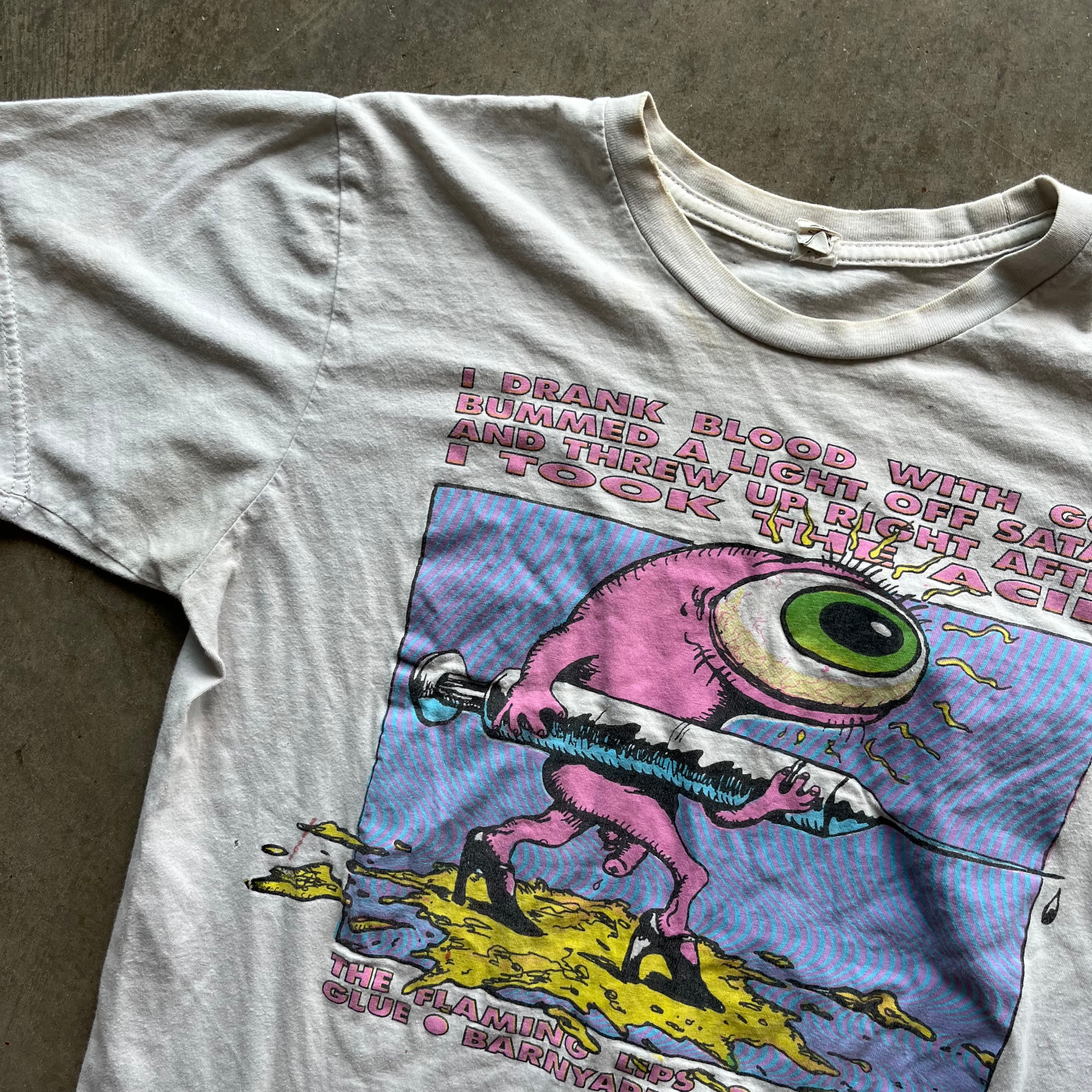 L Flaming Lips Syringe Tee