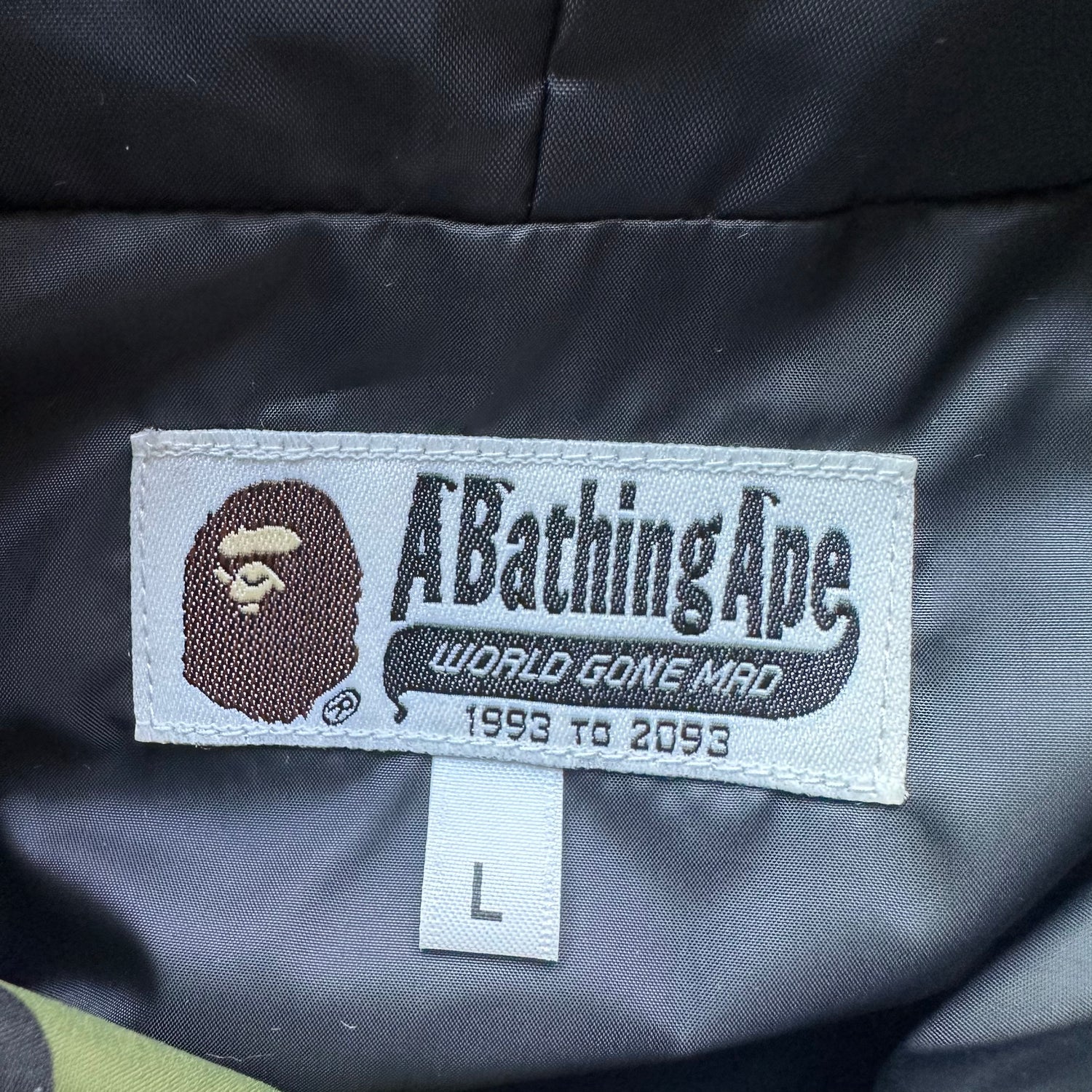 L Bape WGM Tigershark Anorak Hoodie