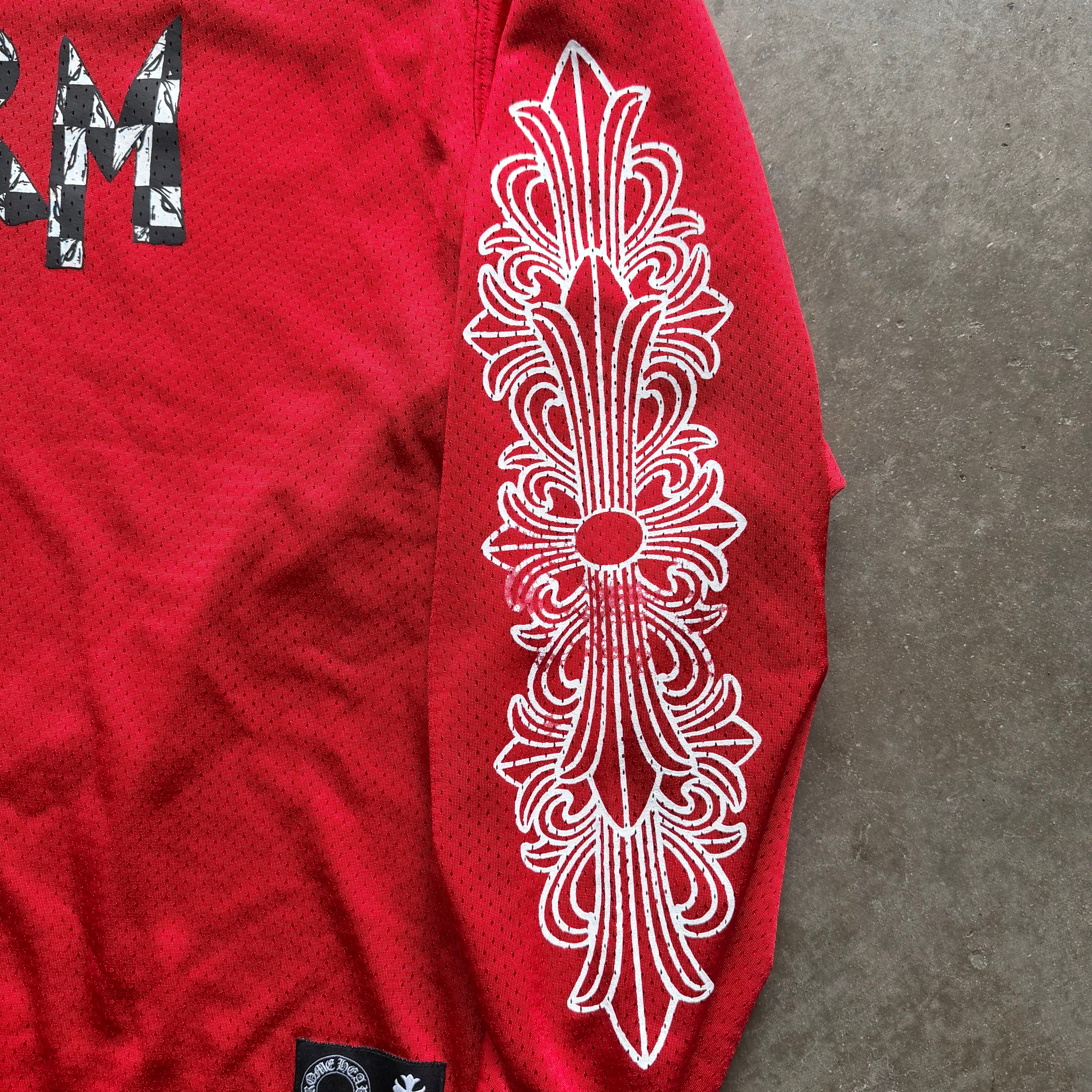 L Chrome Hearts Matty Boy Form Mesh L/S Jersey