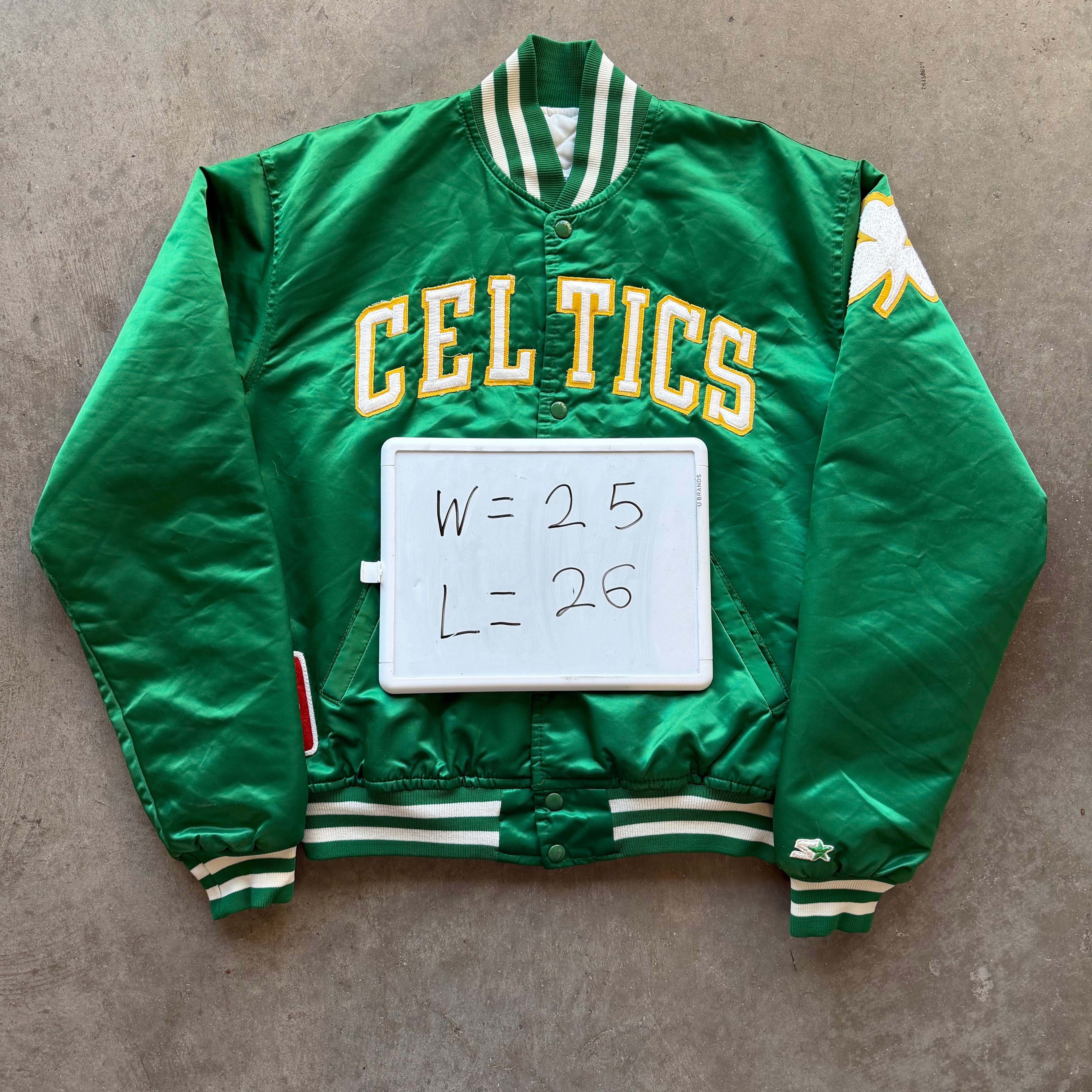 L 90s Celtics Starter Jacket