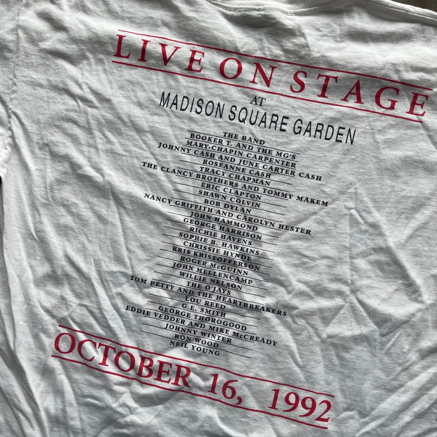 XL 92 Bob Dylan Tee