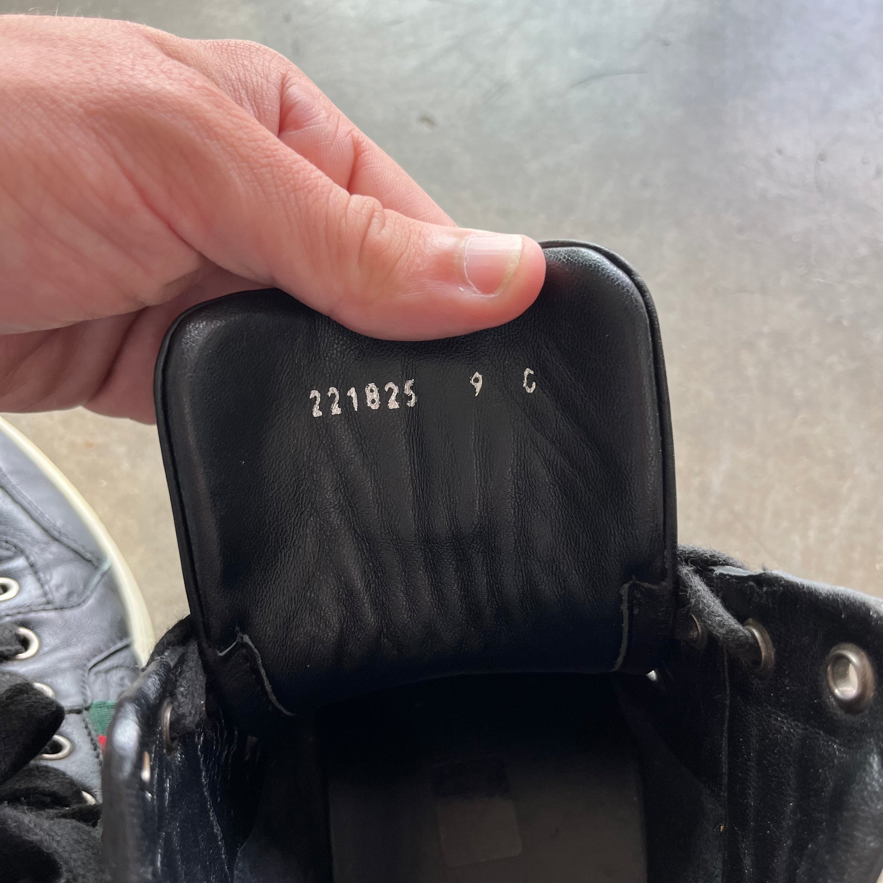 9 Used Gucci High Top Sneaker