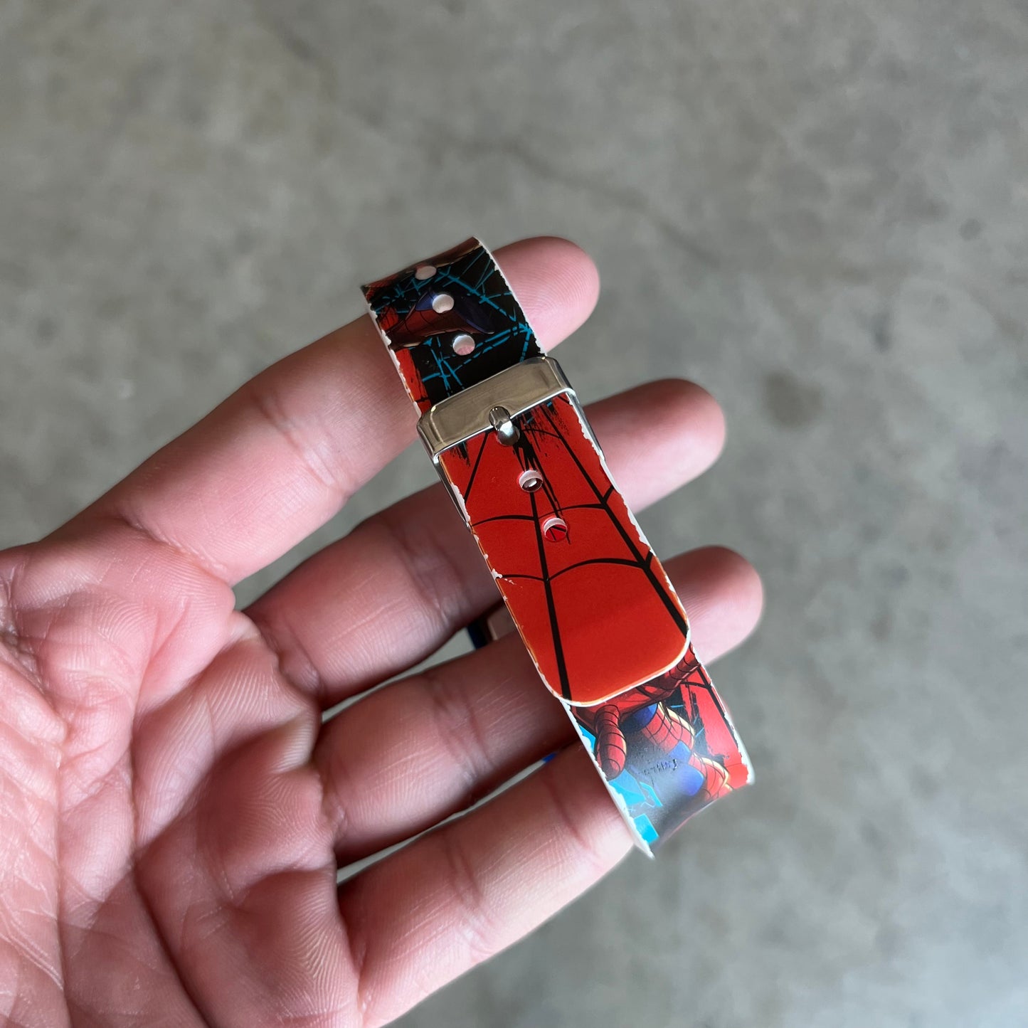 Digital Spiderman Tap Watch