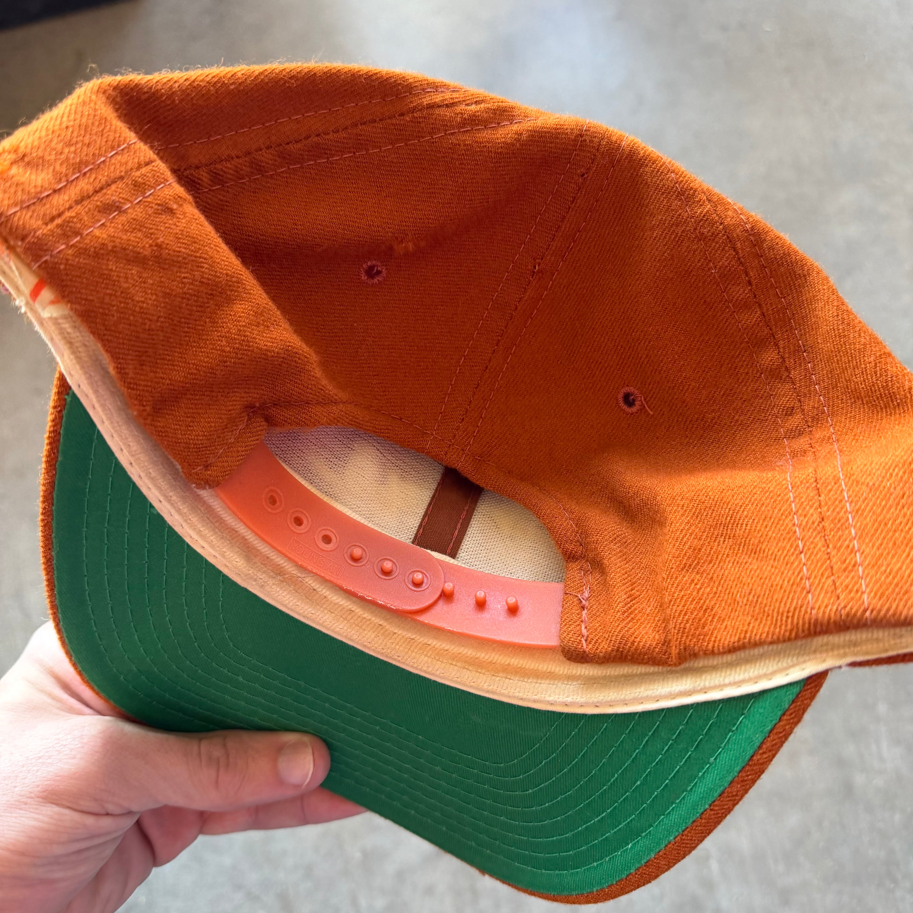 90s Texas Longhorns Single Script Sports Specialties SnapBack