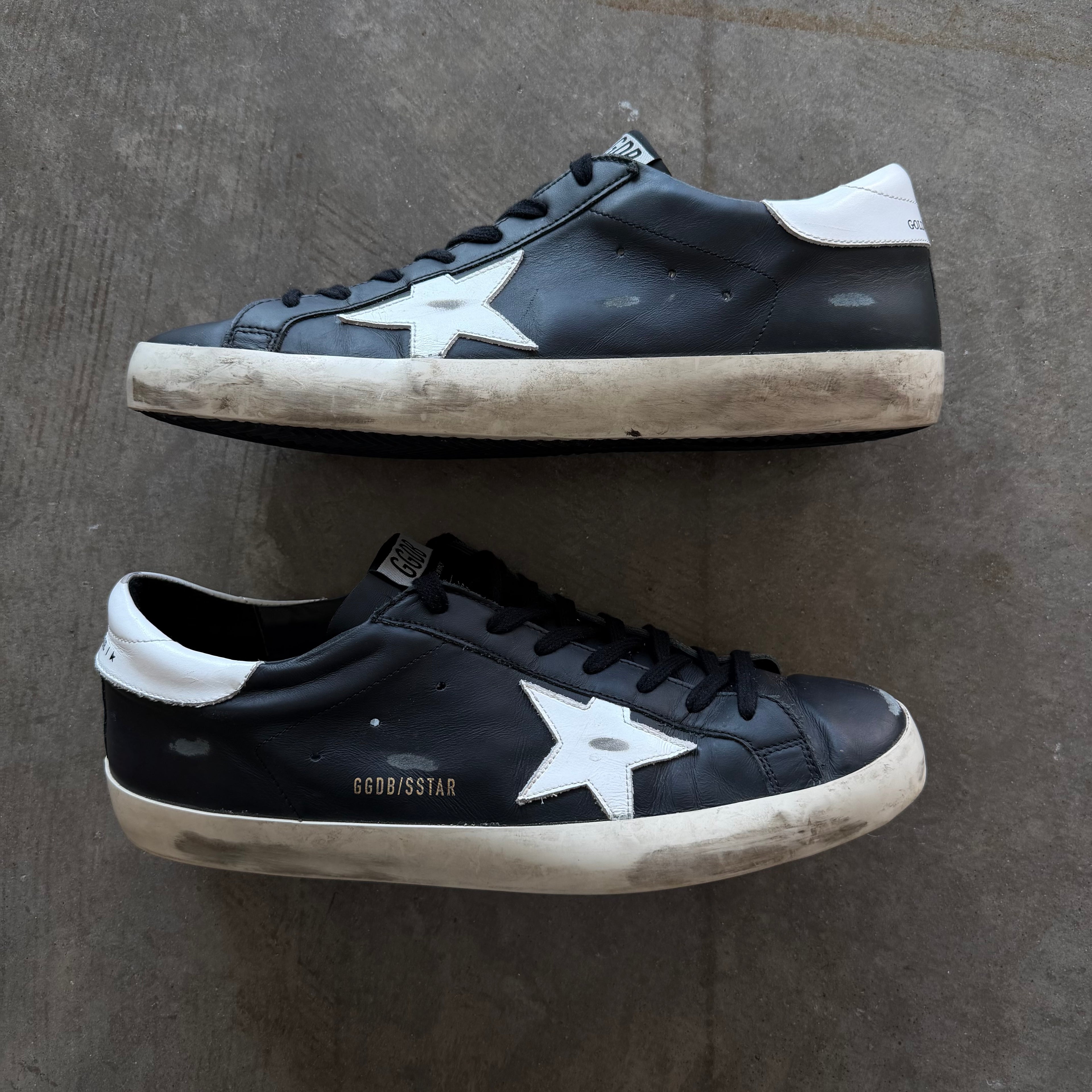 13 Golden Goose Ballstar Black White