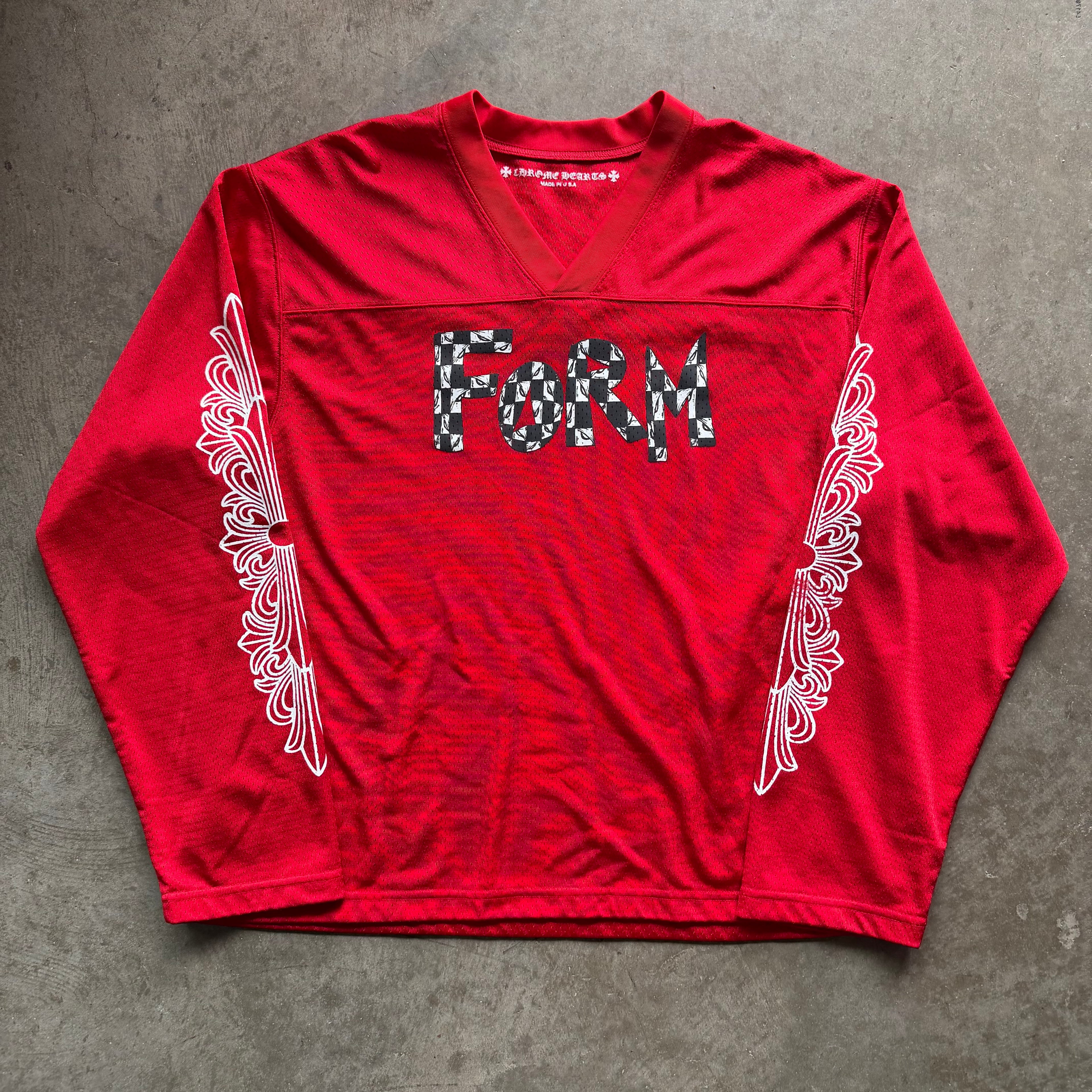 L Chrome Hearts Matty Boy Form Mesh L/S Jersey