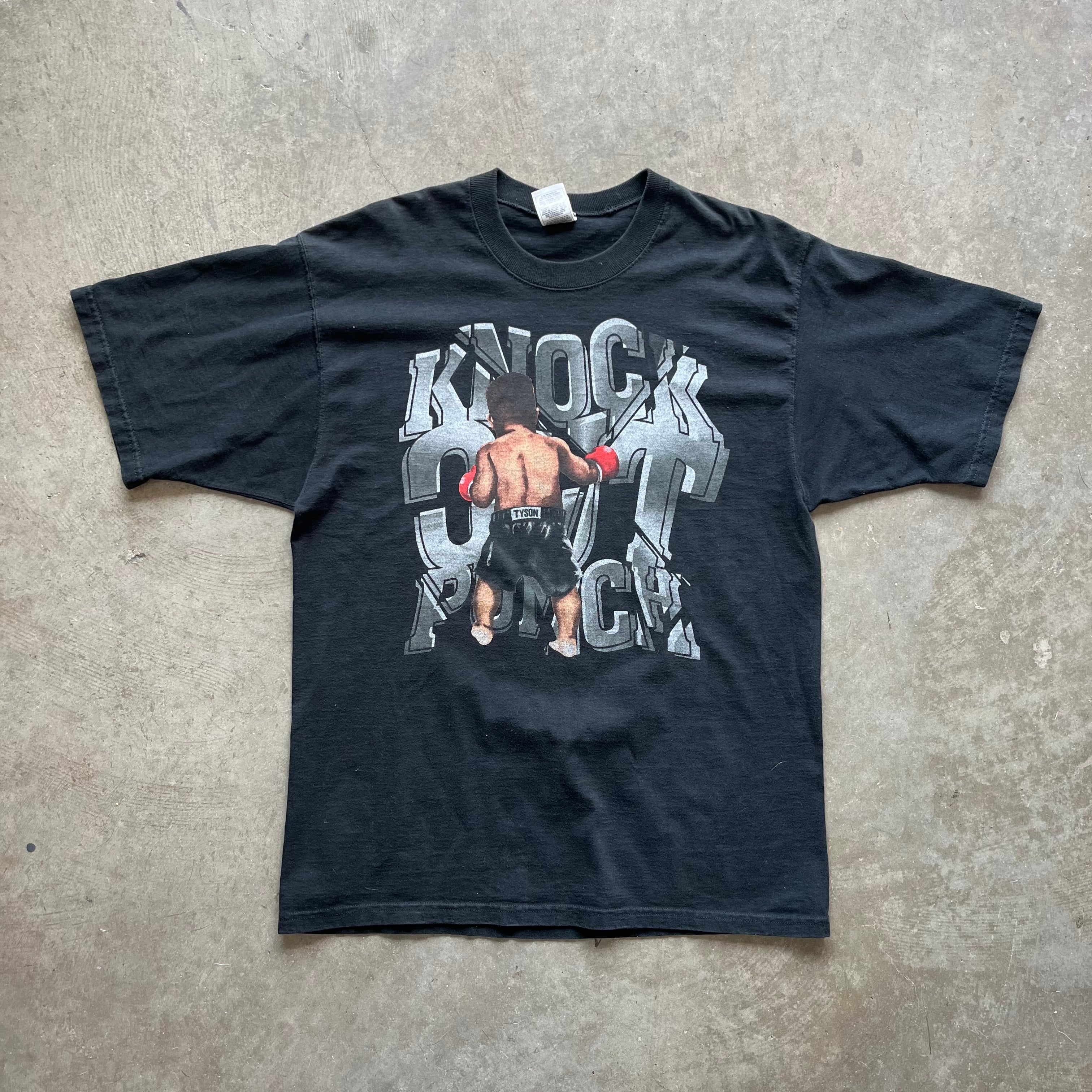L 90s Tyson Knock Out Punch Tee