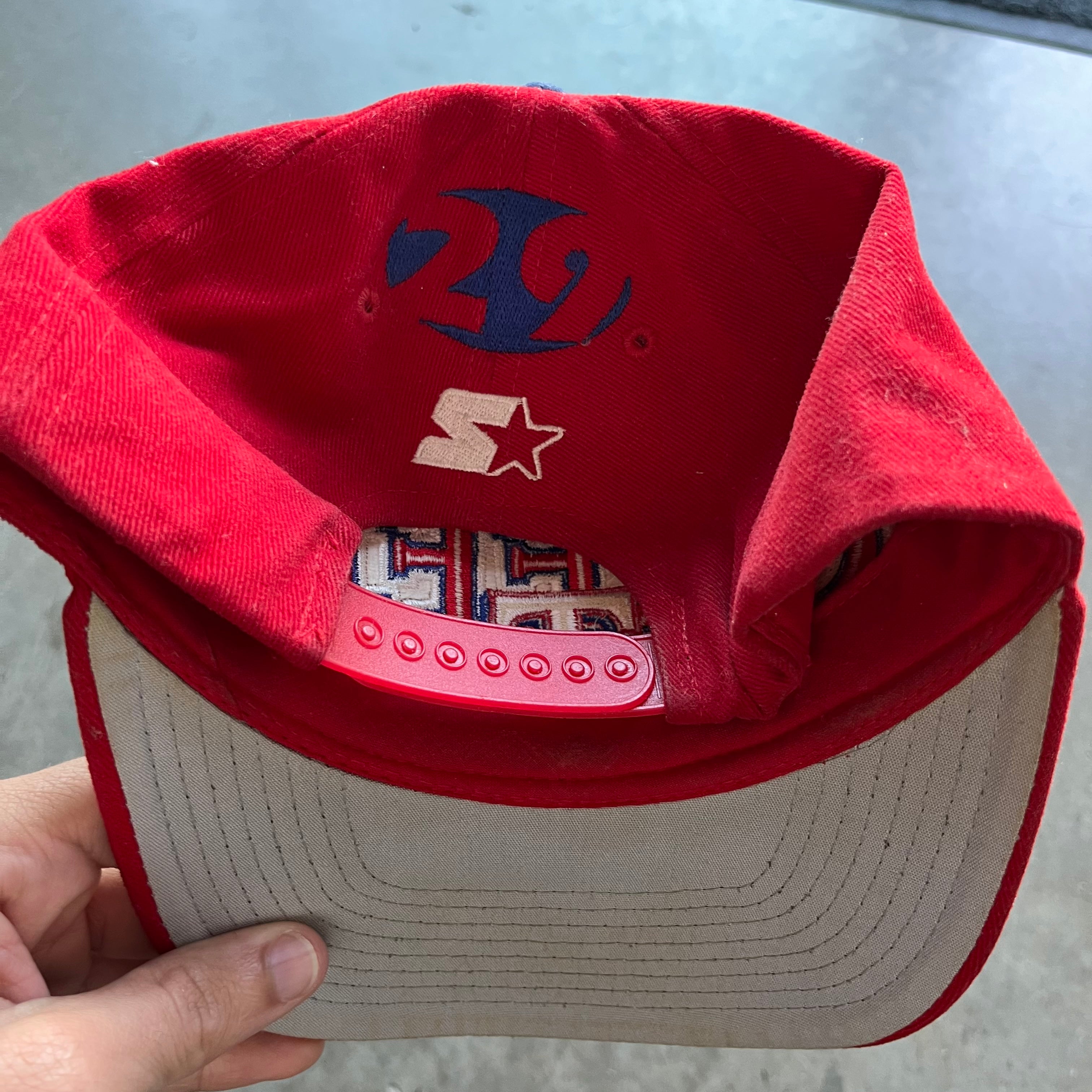 90s Red Greer SnapBack Hat
