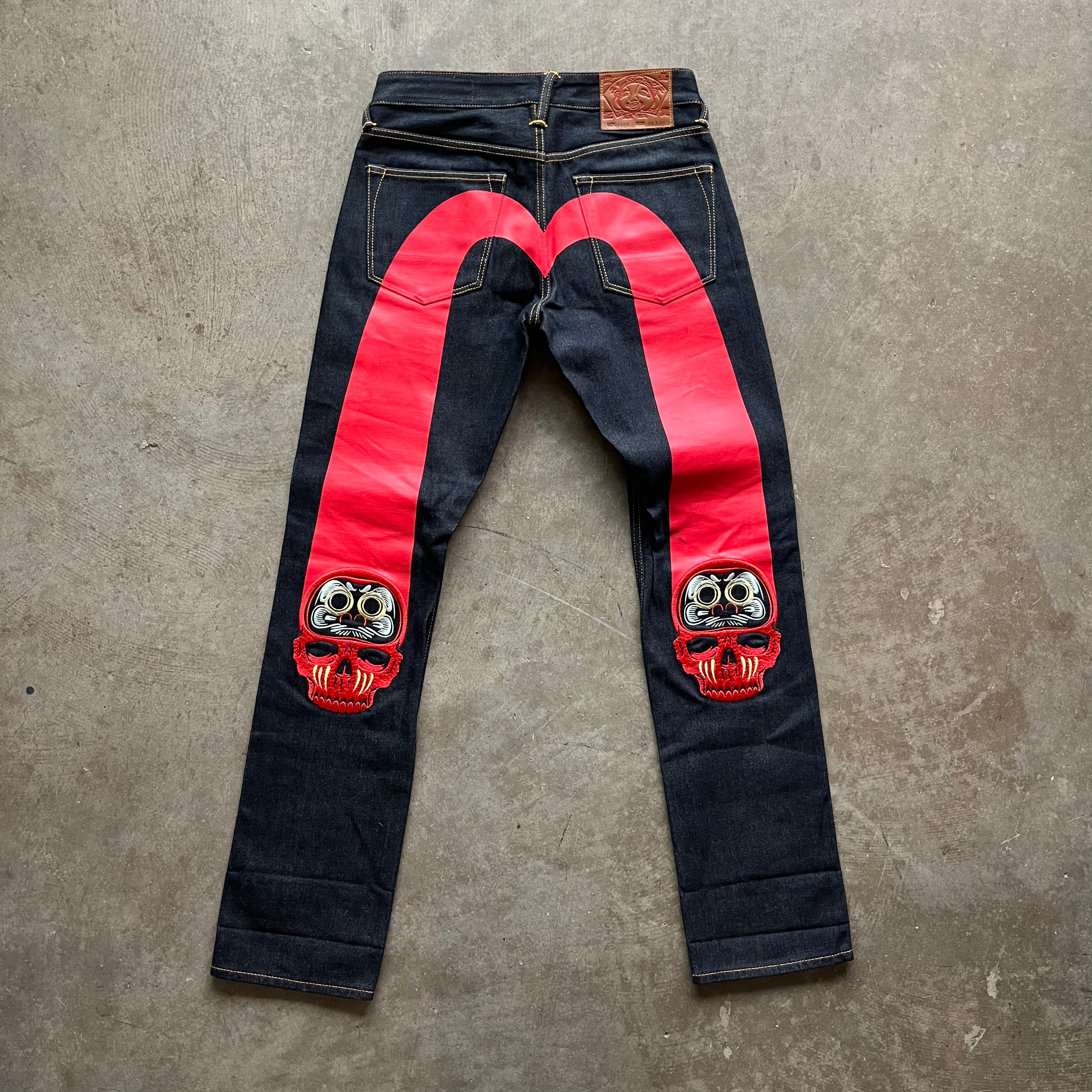 30x32 Red Devil Evisu Jeans