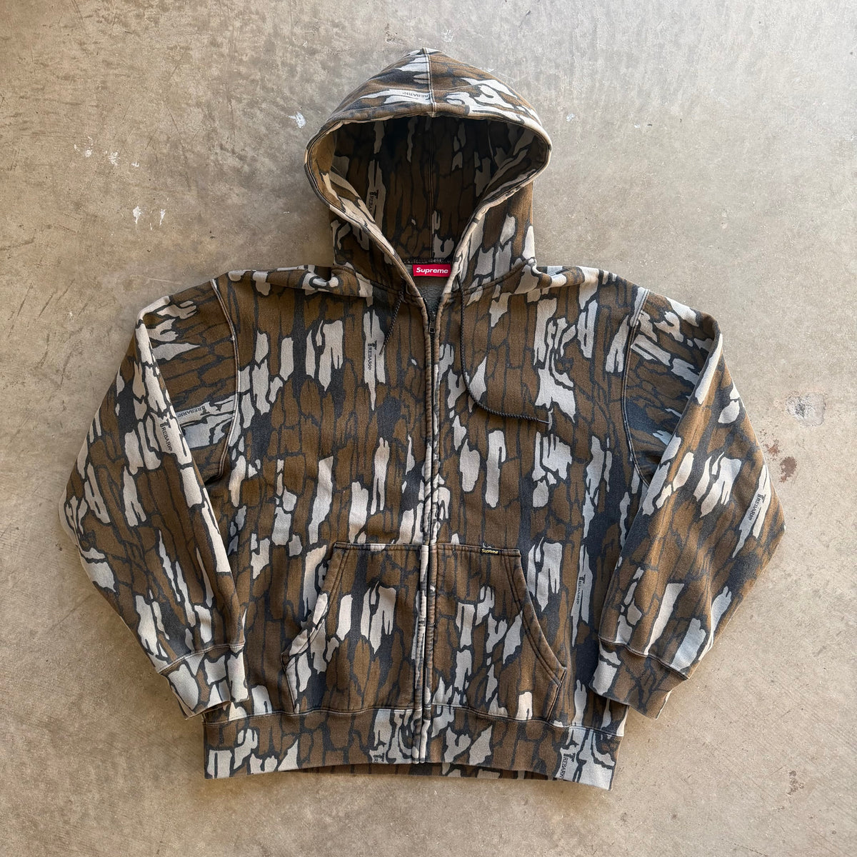 L Supreme Treebark Hoodie