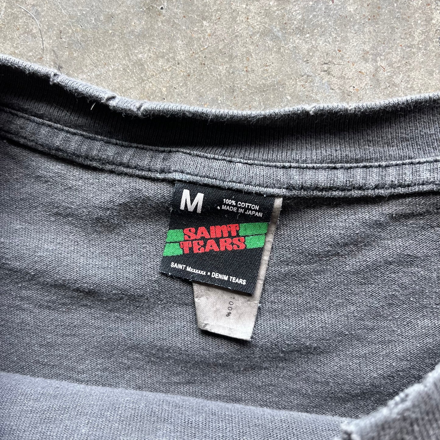 M Saint Michaels Denim Tears Hell Tee