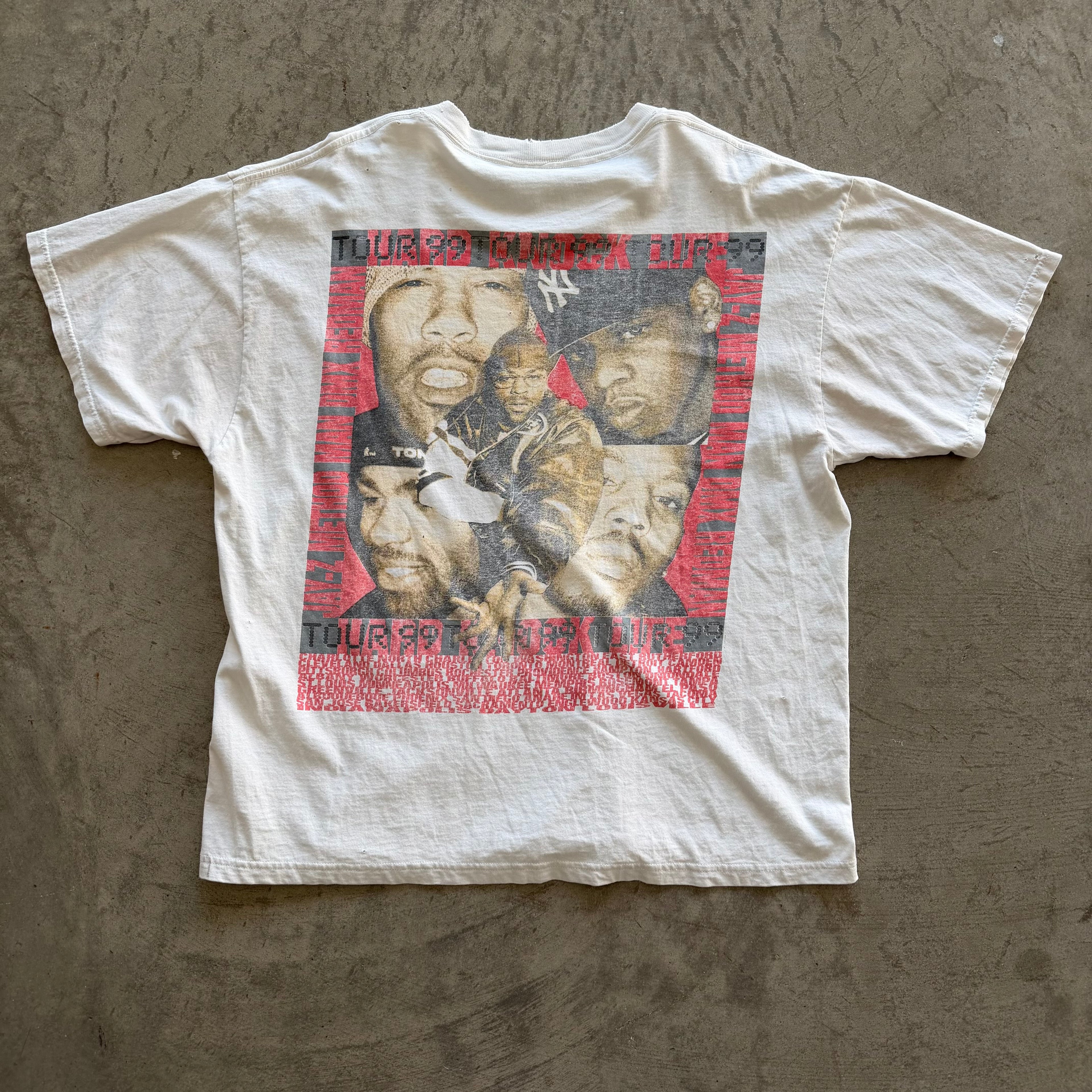 XL Jay Z DMX Hard Knocks Rap Tee