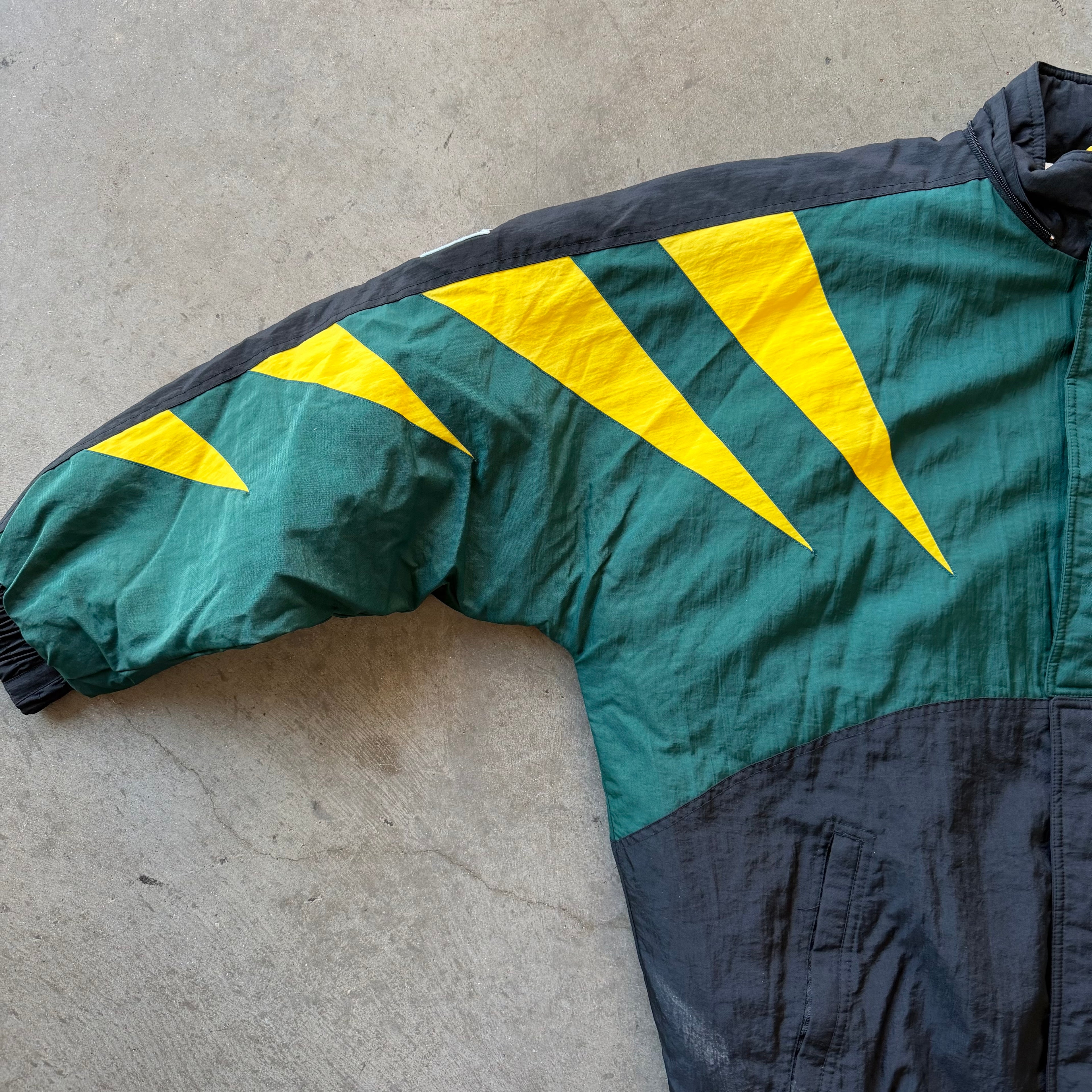 XL 90s Green Bay Packers Sharktooth Jacket