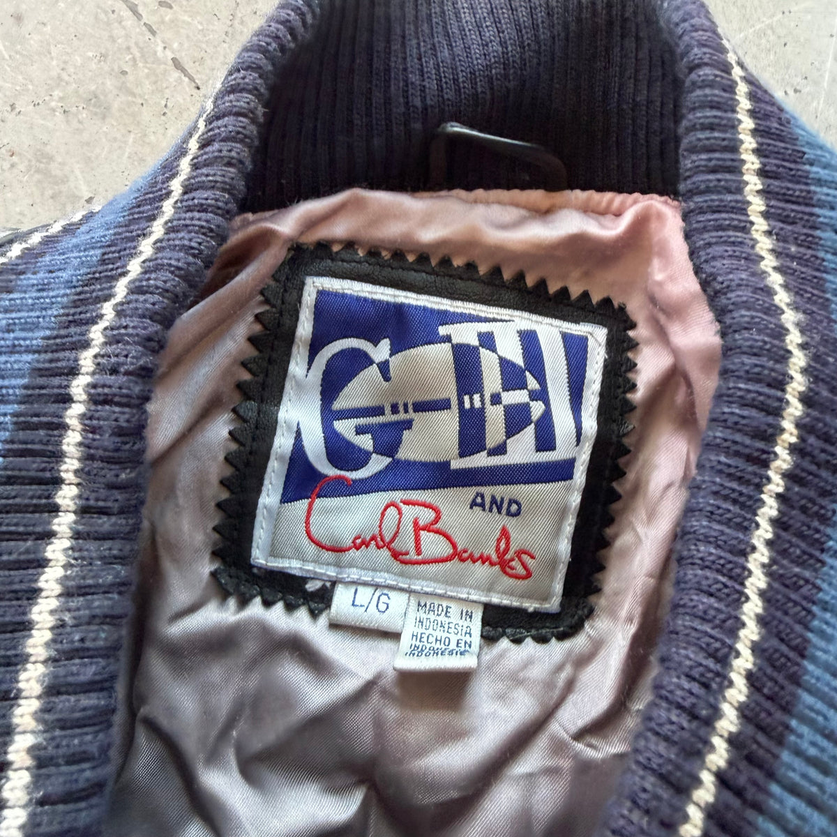 L 90s Dallas Cowboys Leather Jacket