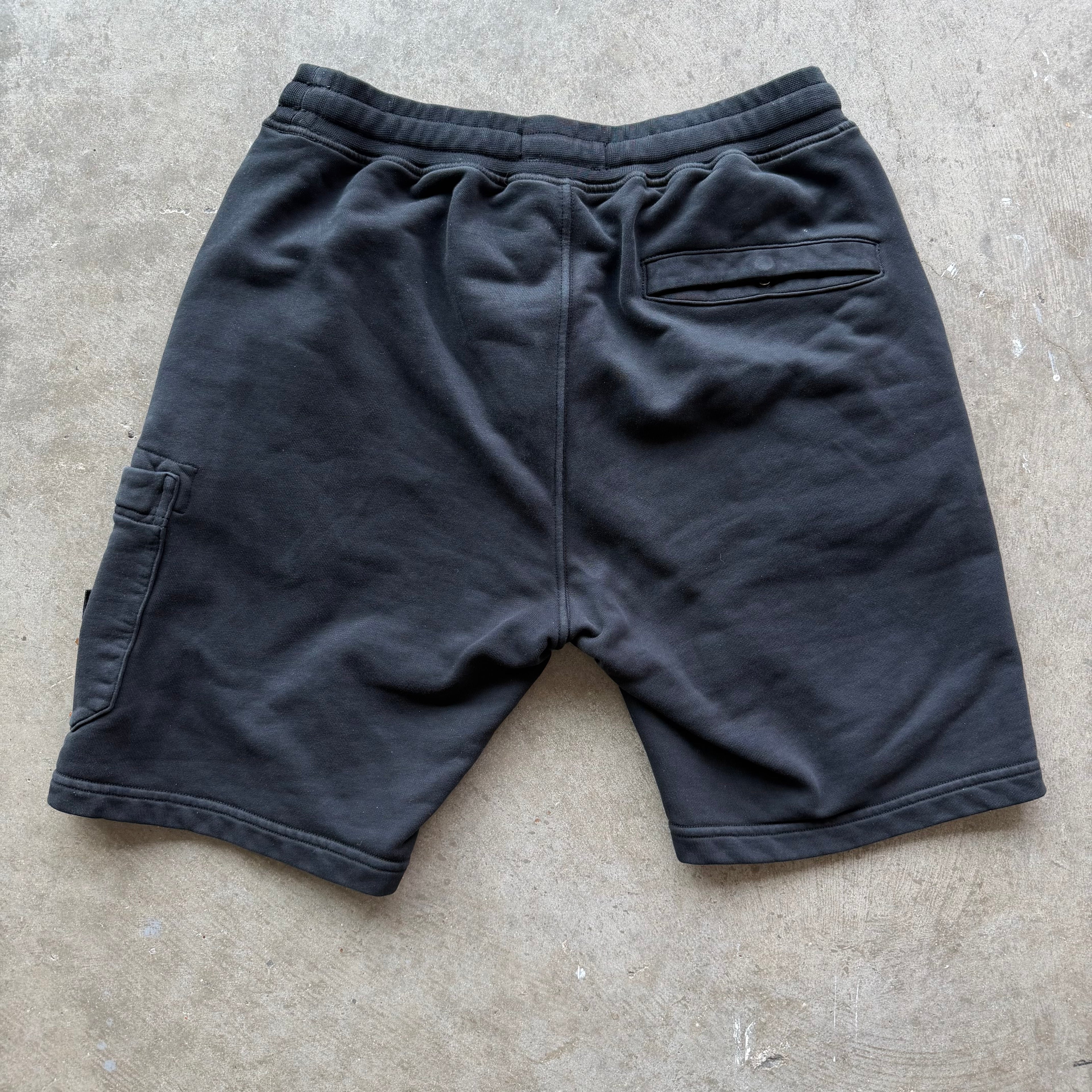 S Stone Island Sweatshorts Black