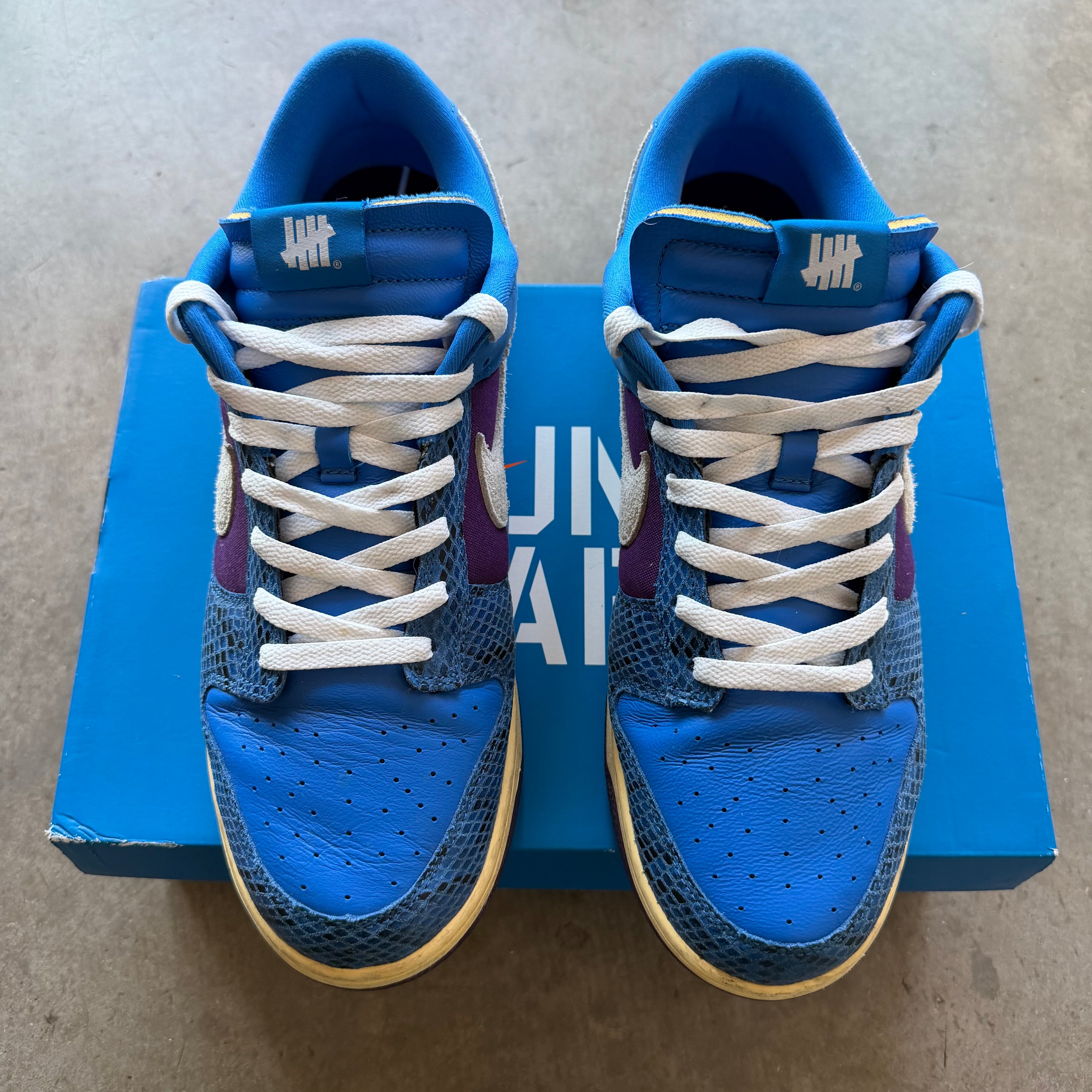 13 Used Nike Dunk Low UNDFTD