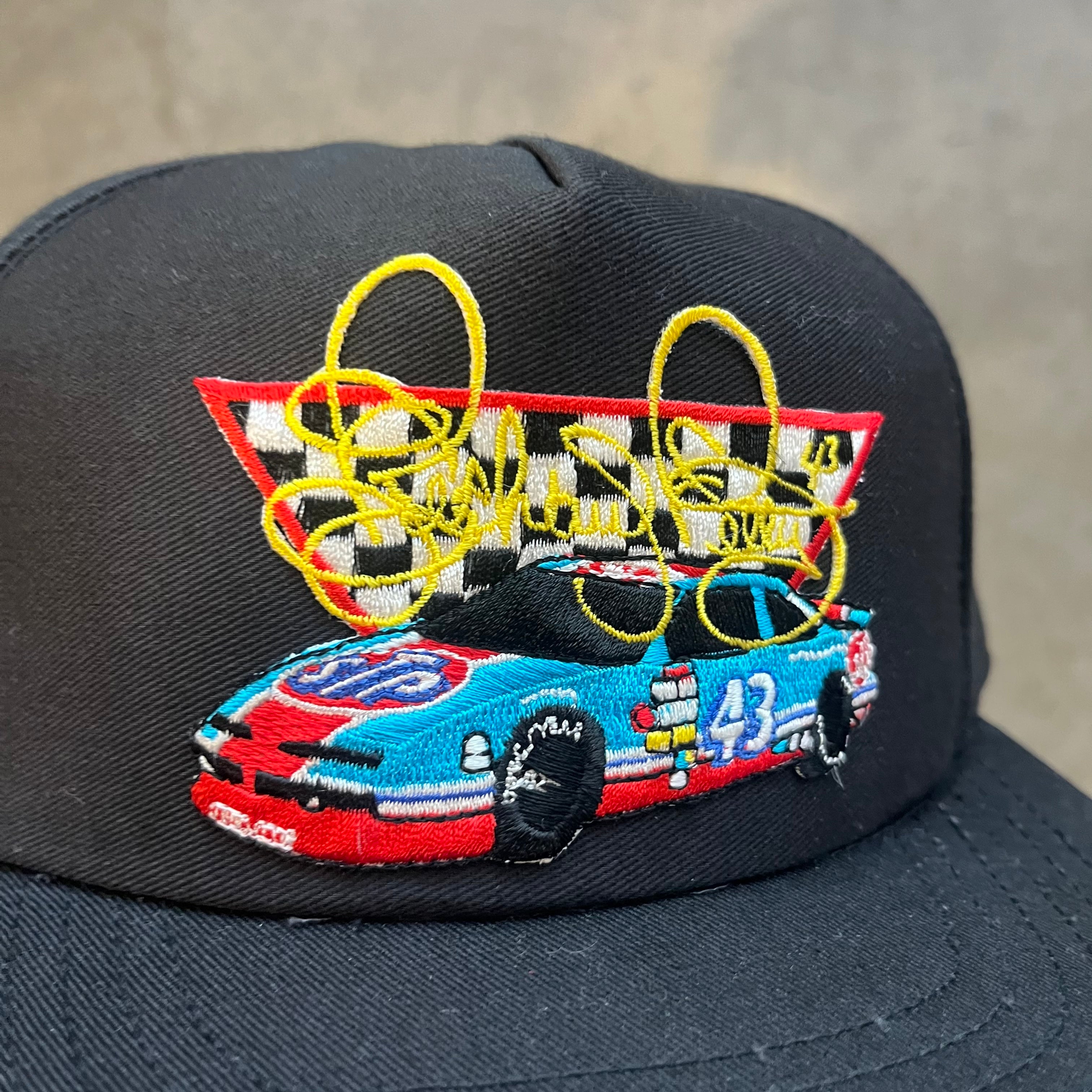 90s Black NASCAR Hat