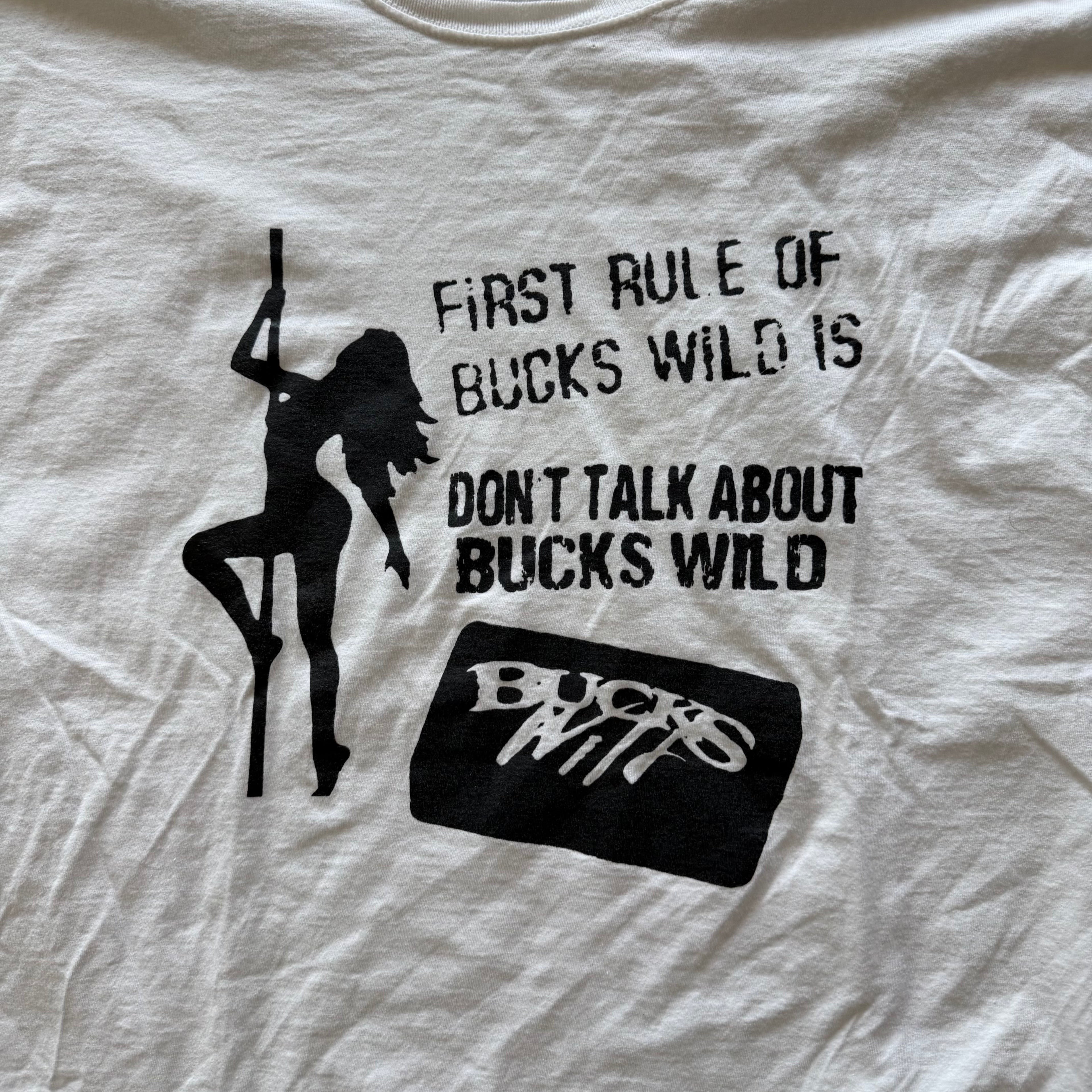 XL 00s Bucks Wild Rules Tee