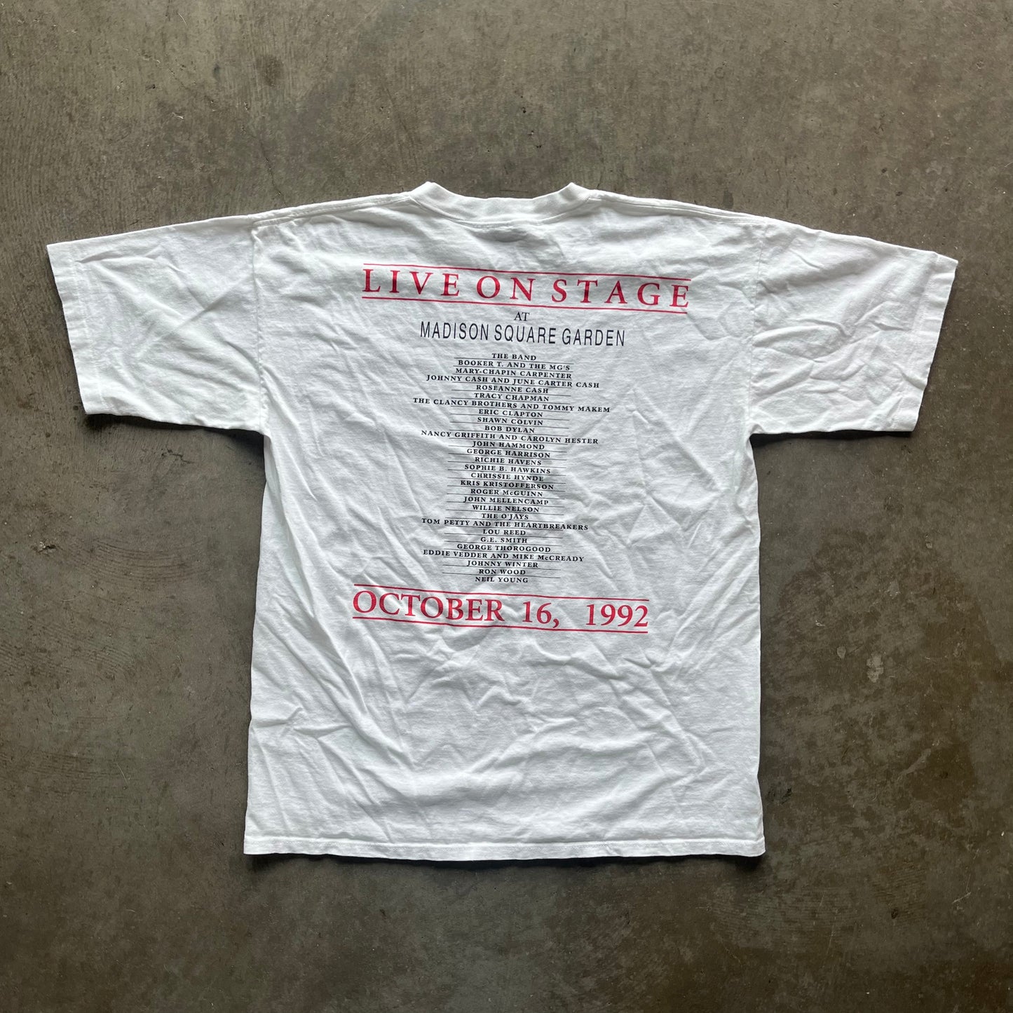 XL 92 Bob Dylan Tee