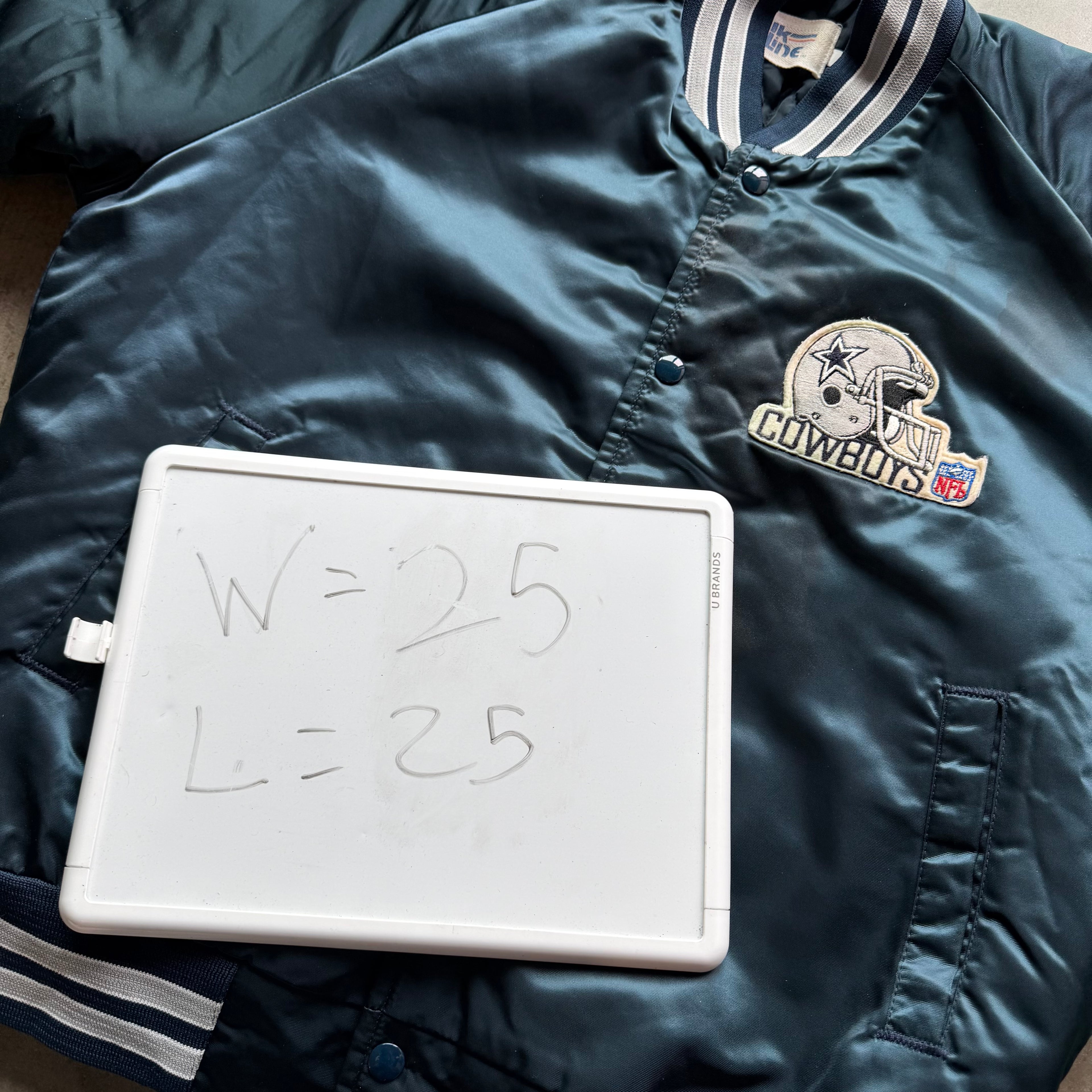L 90s Dallas Cowboys Bomber Jacket