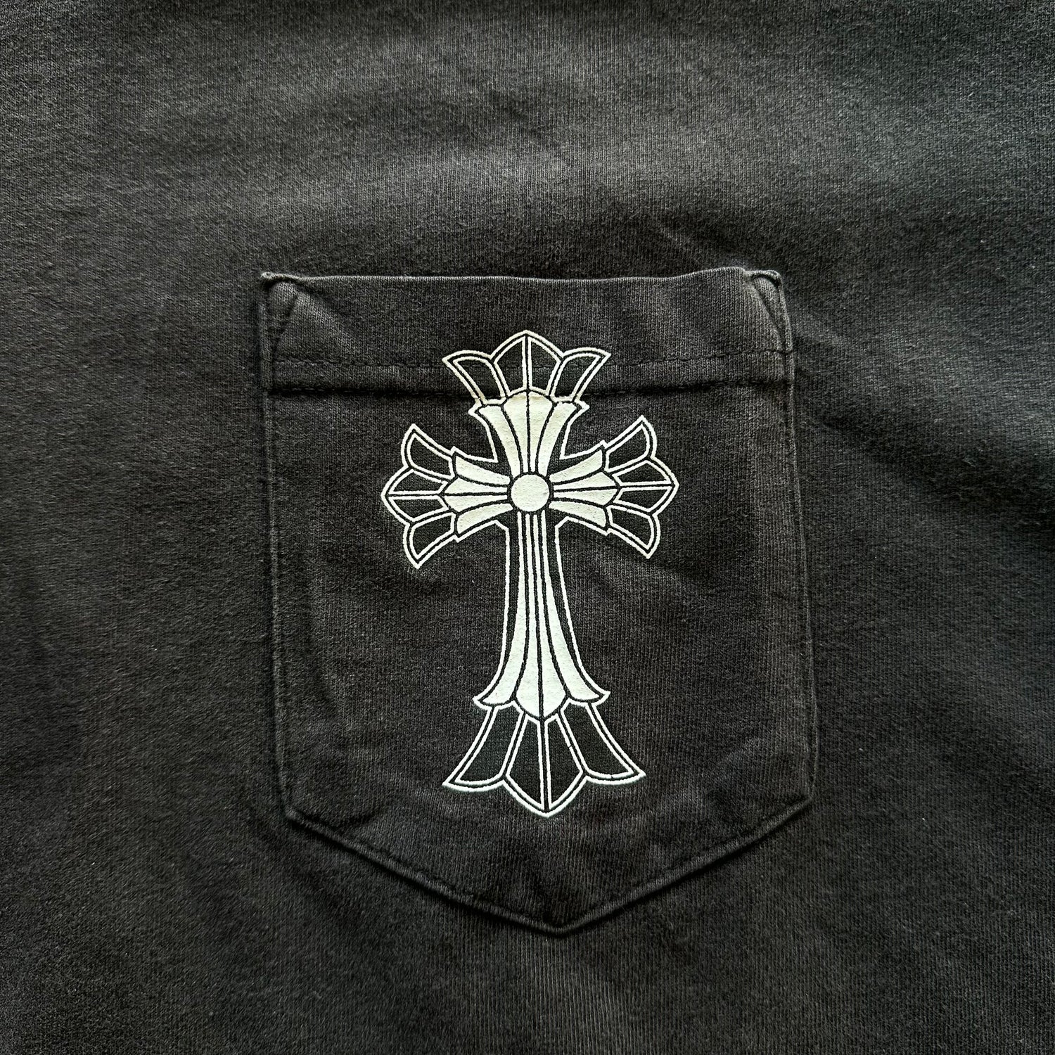 L Vintage Repaired Chrome Hearts Tee