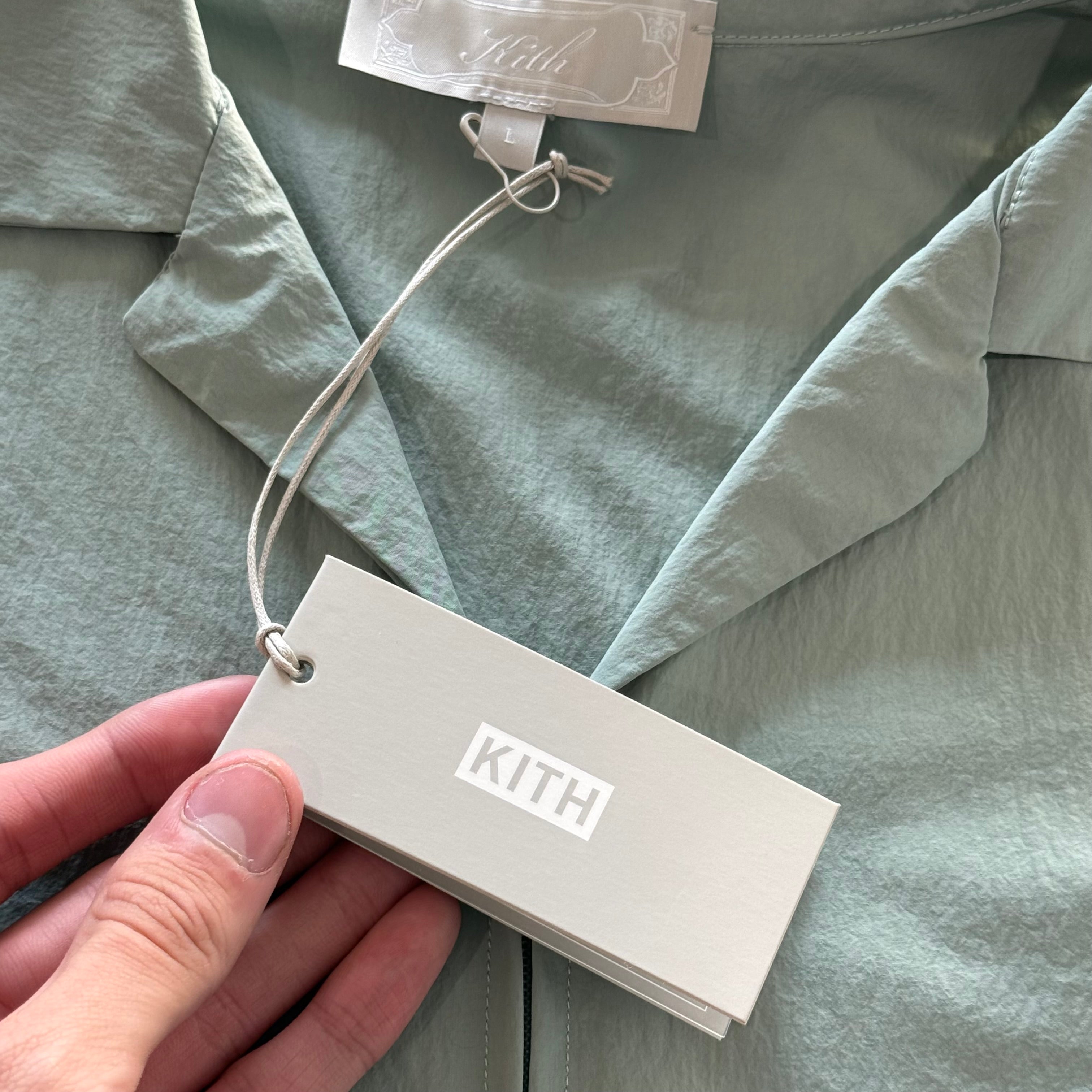 L Kith Kaydin Full Zip Green