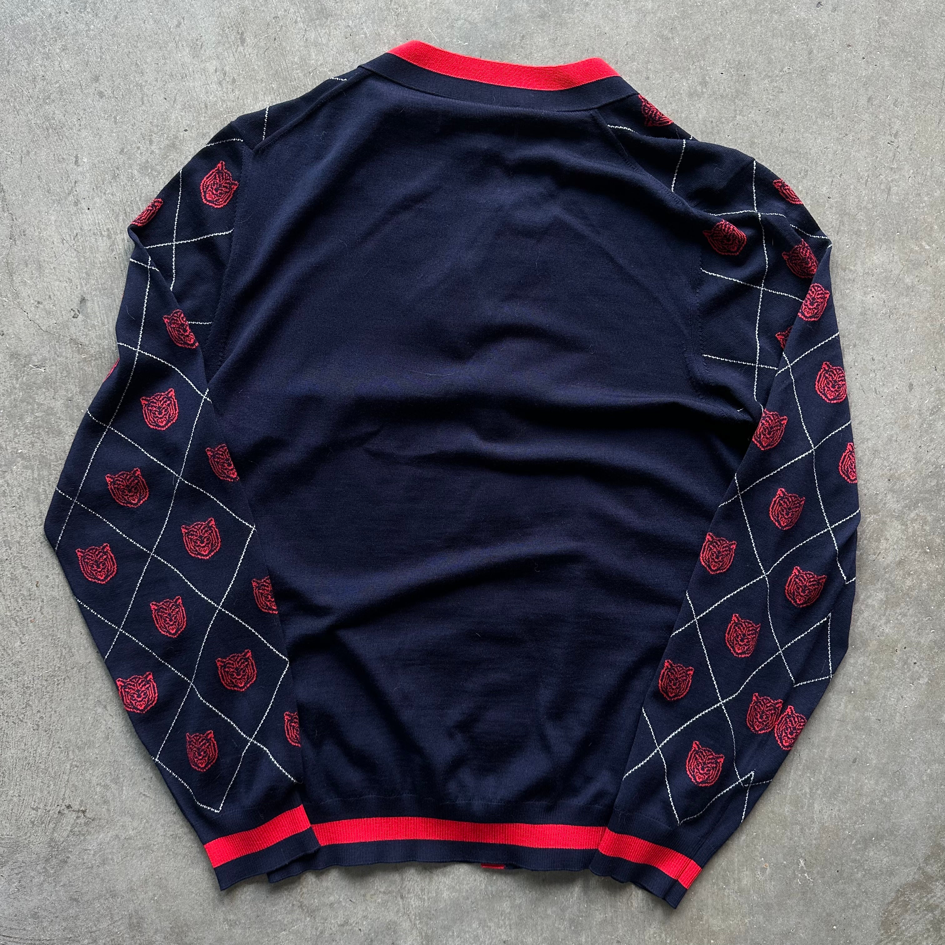 L Gucci Tiger Cardigan