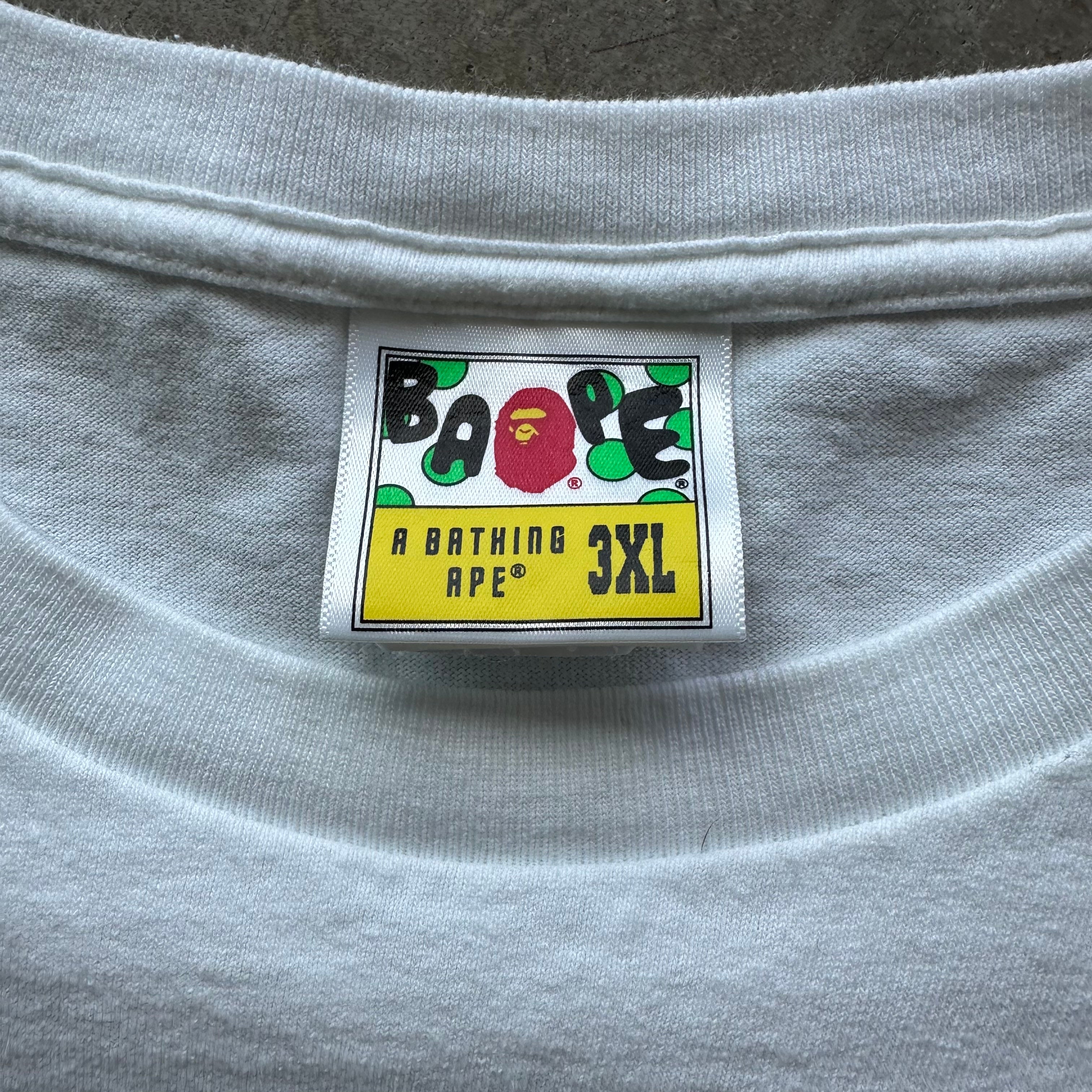 XXXL Bape Upside Down Logo Tee