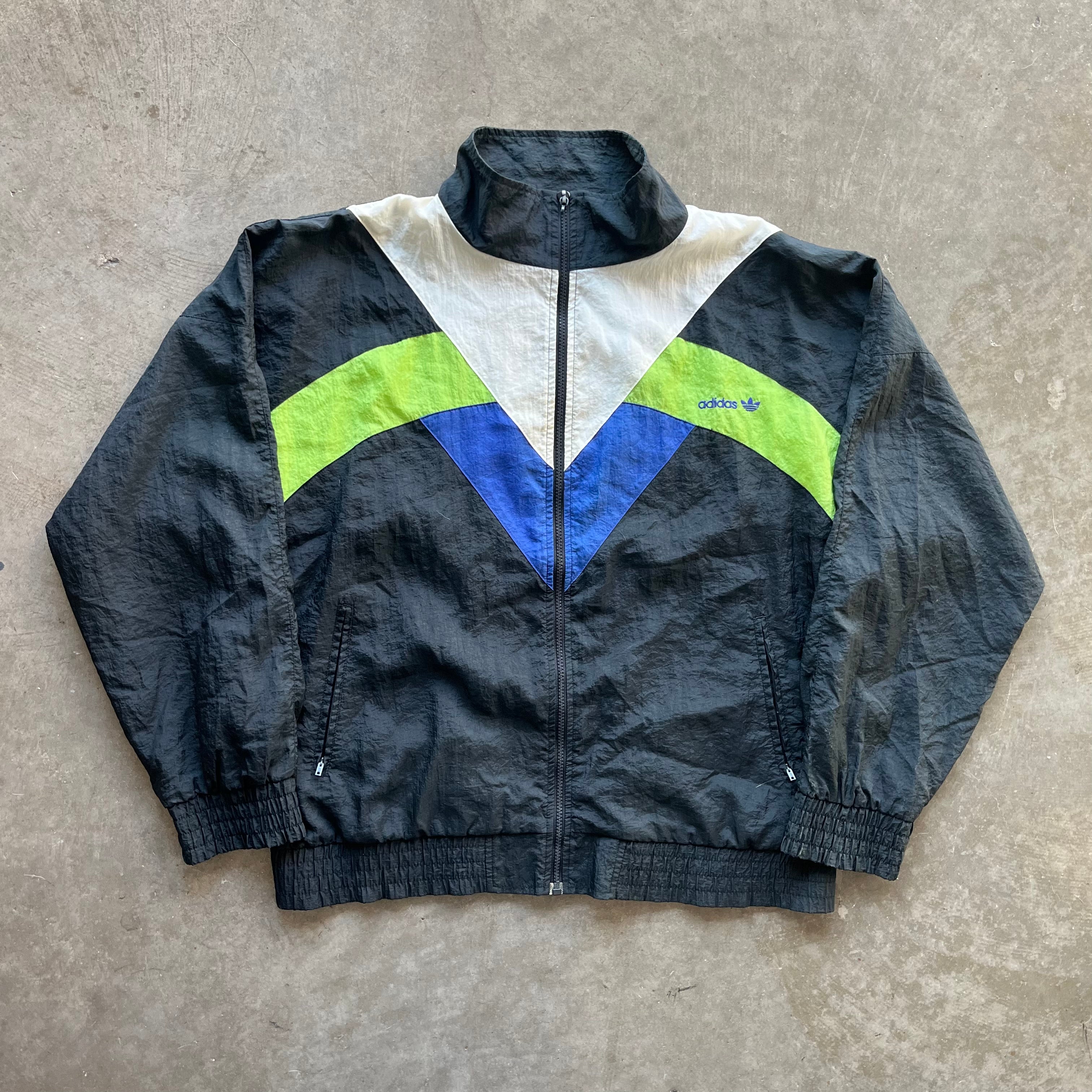 L 80s Adidas Windbreaker