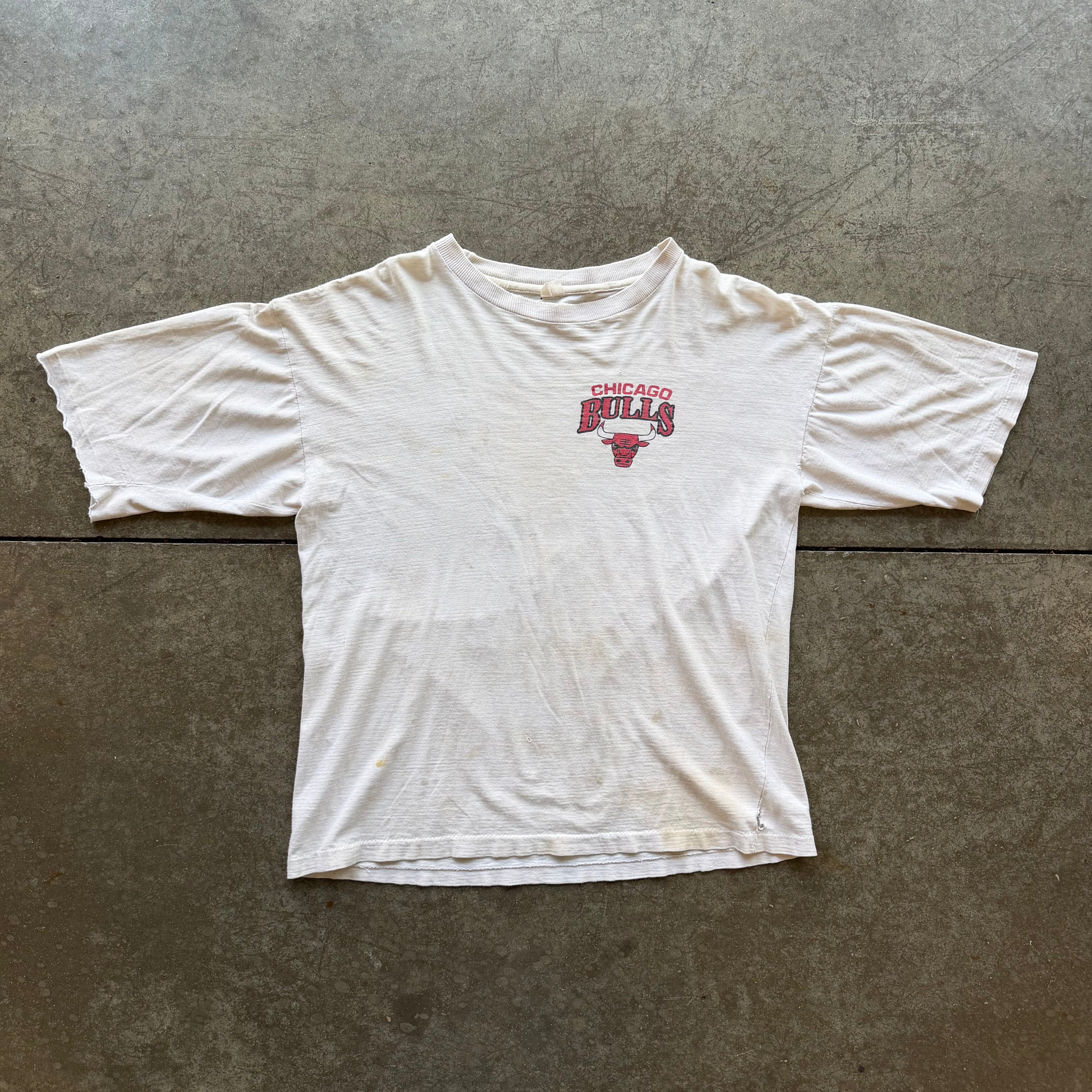 M Thrashed 90s Chicago Bulls Tee