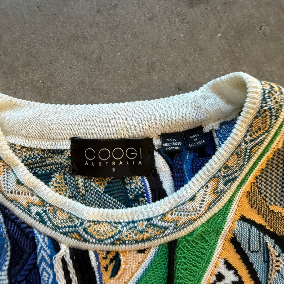 S Coogi OG 3d Knit Sweater