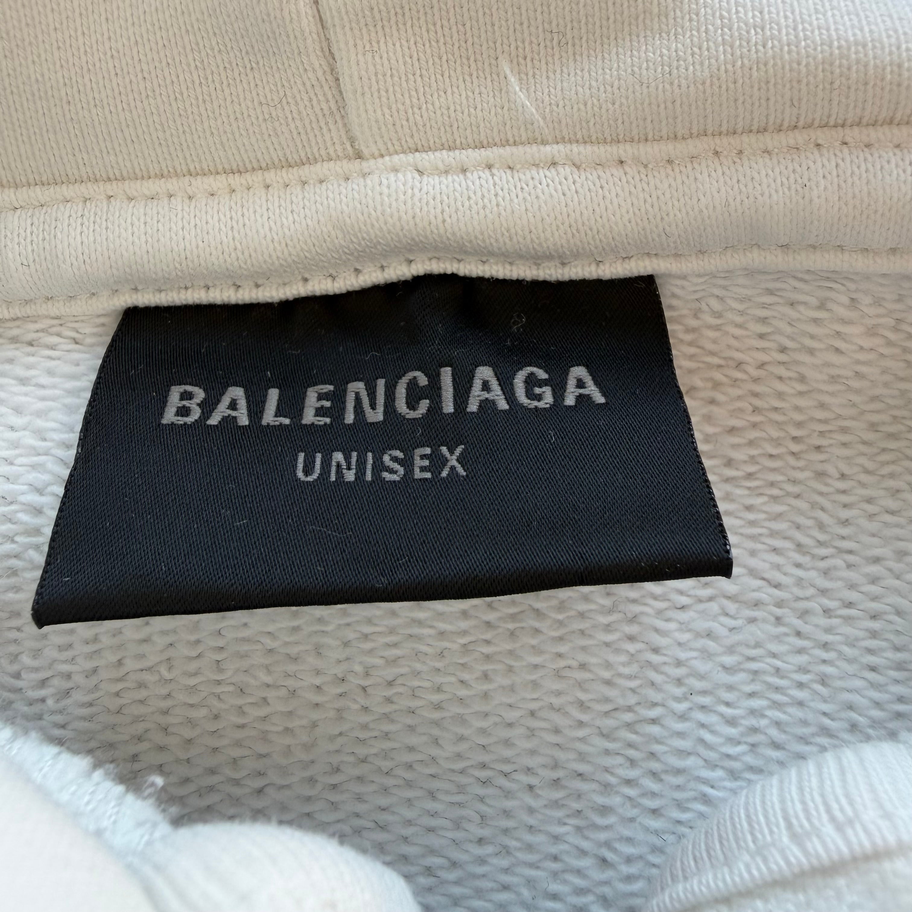 S Balenciaga Champs Zipup White