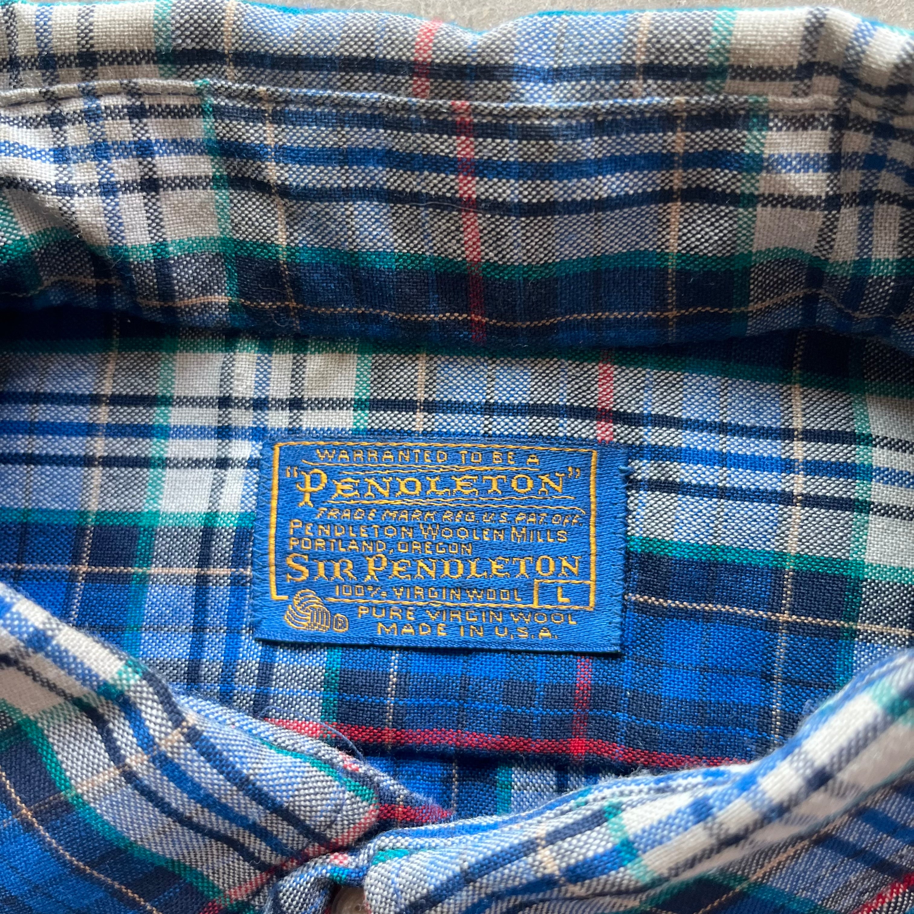 L 90s Pendleton Button Up