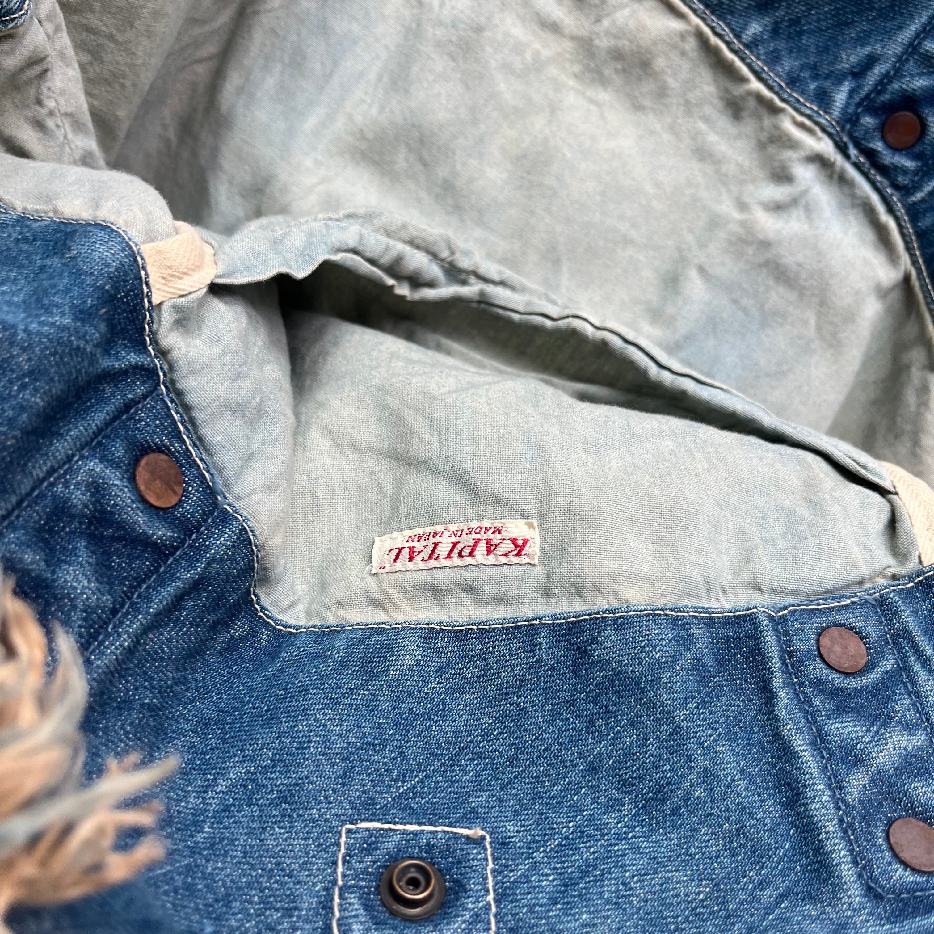 Kapital Denim Tote Bag