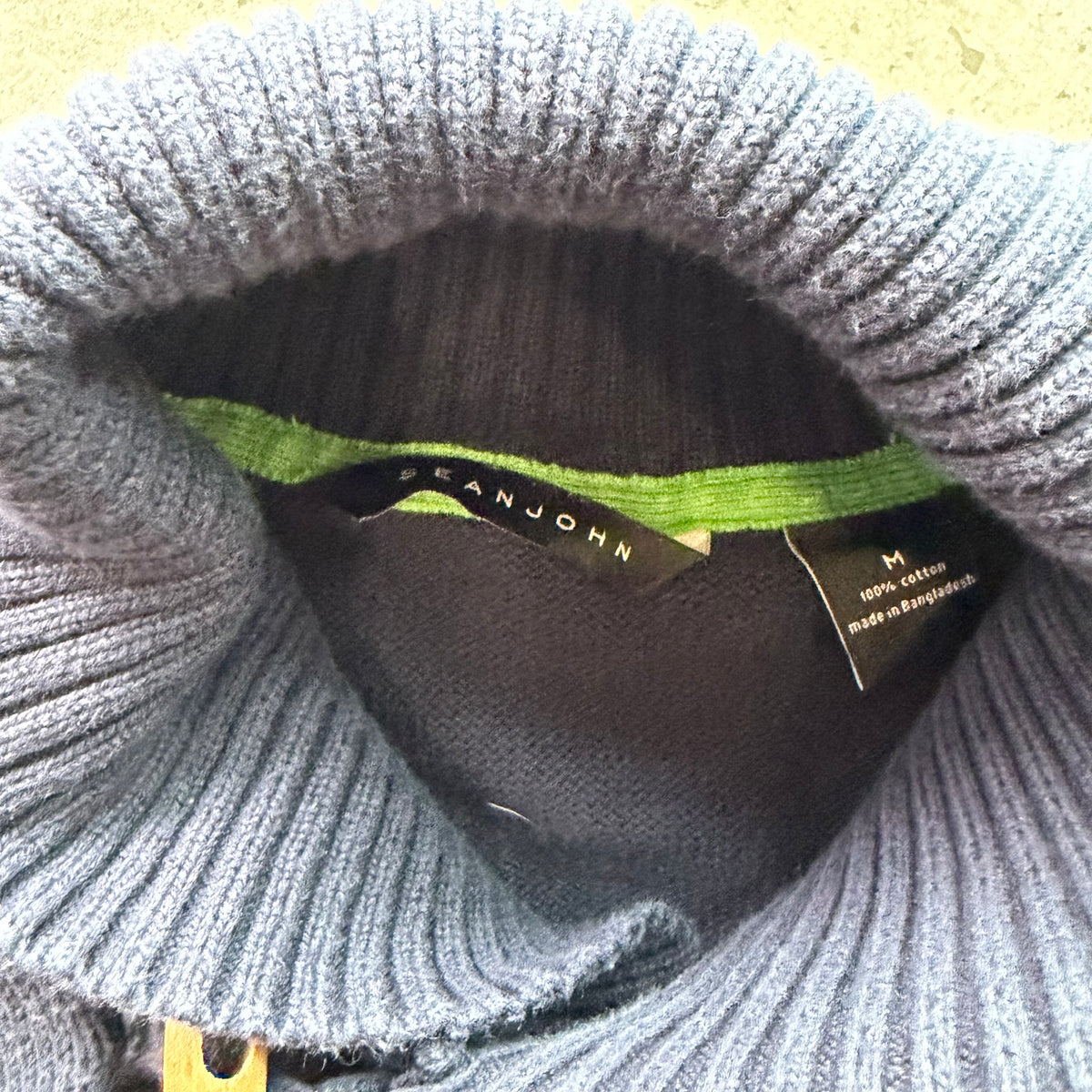 M Y2K Sean John Knit Sweater