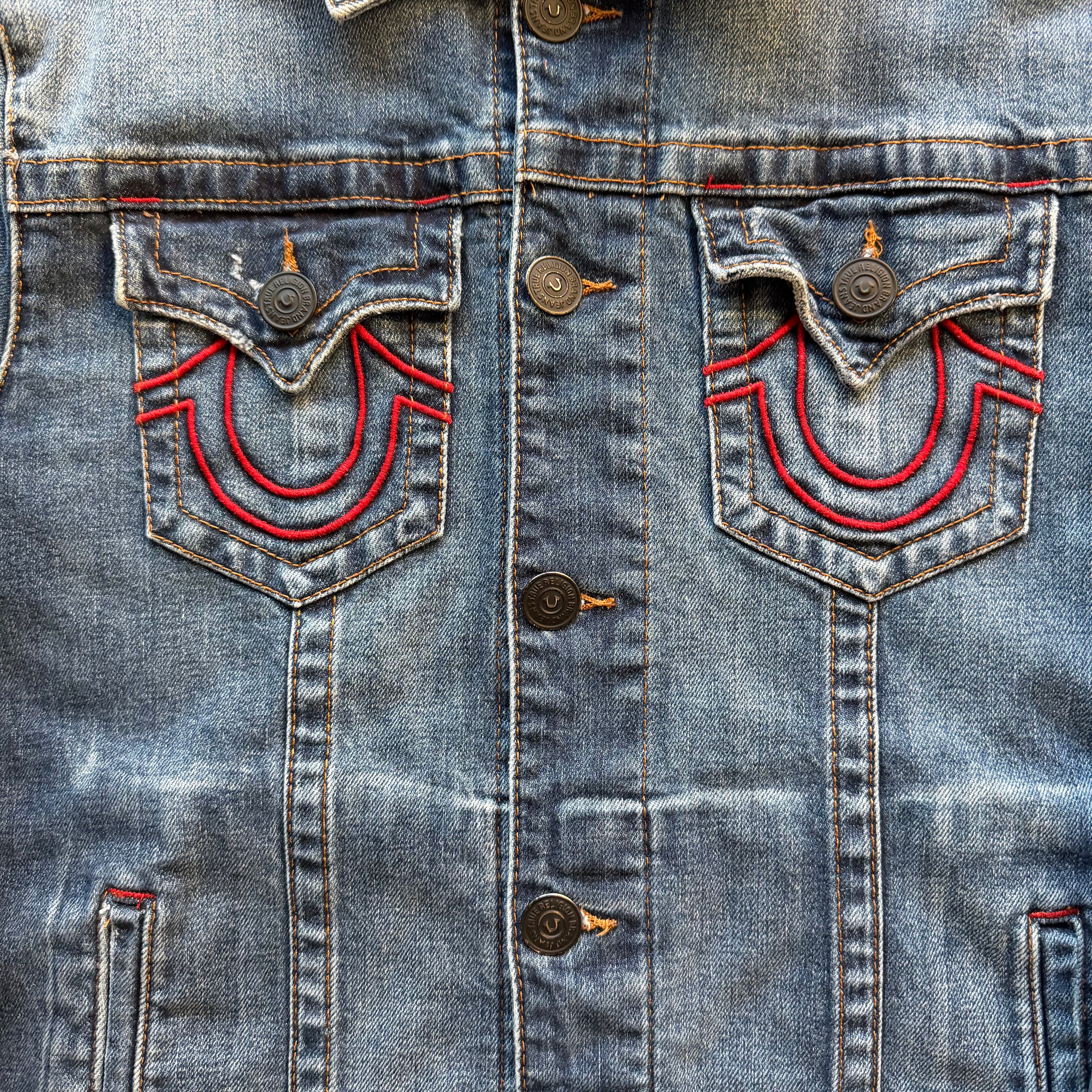 M True Religion Manchester United Denim Jacket