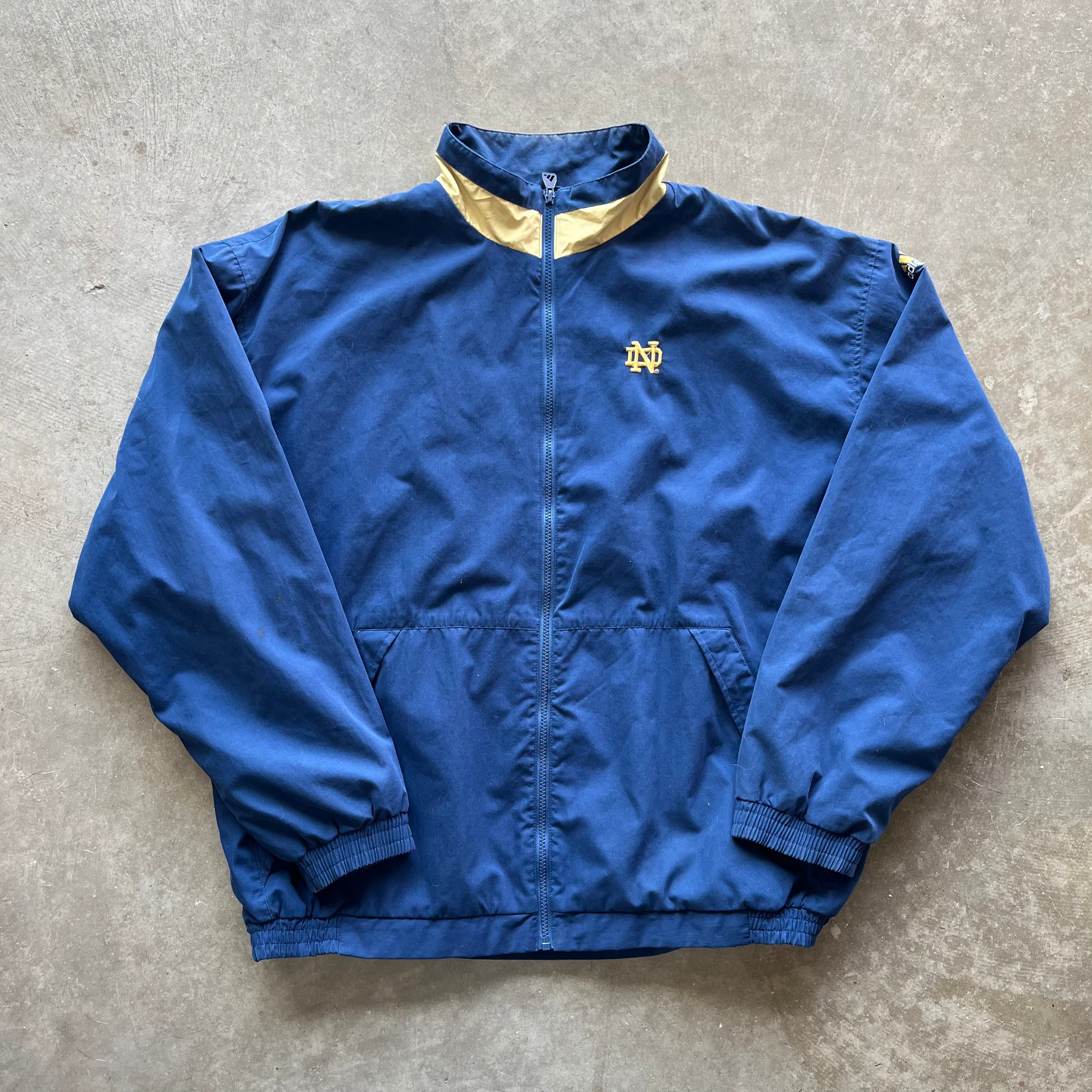 XL 00s Notre Dame Adidas Jacket