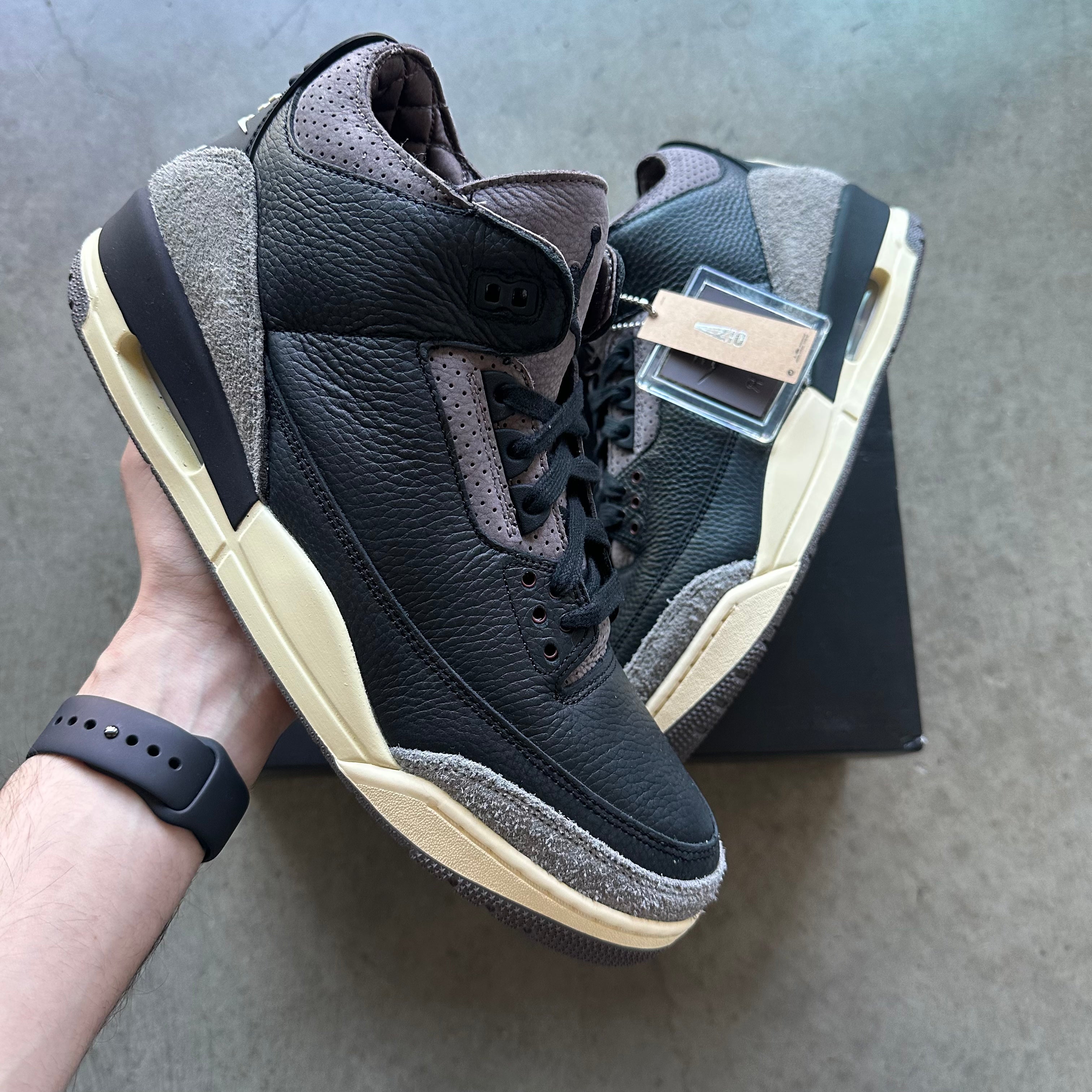 12M Jordan 3 AMA Black