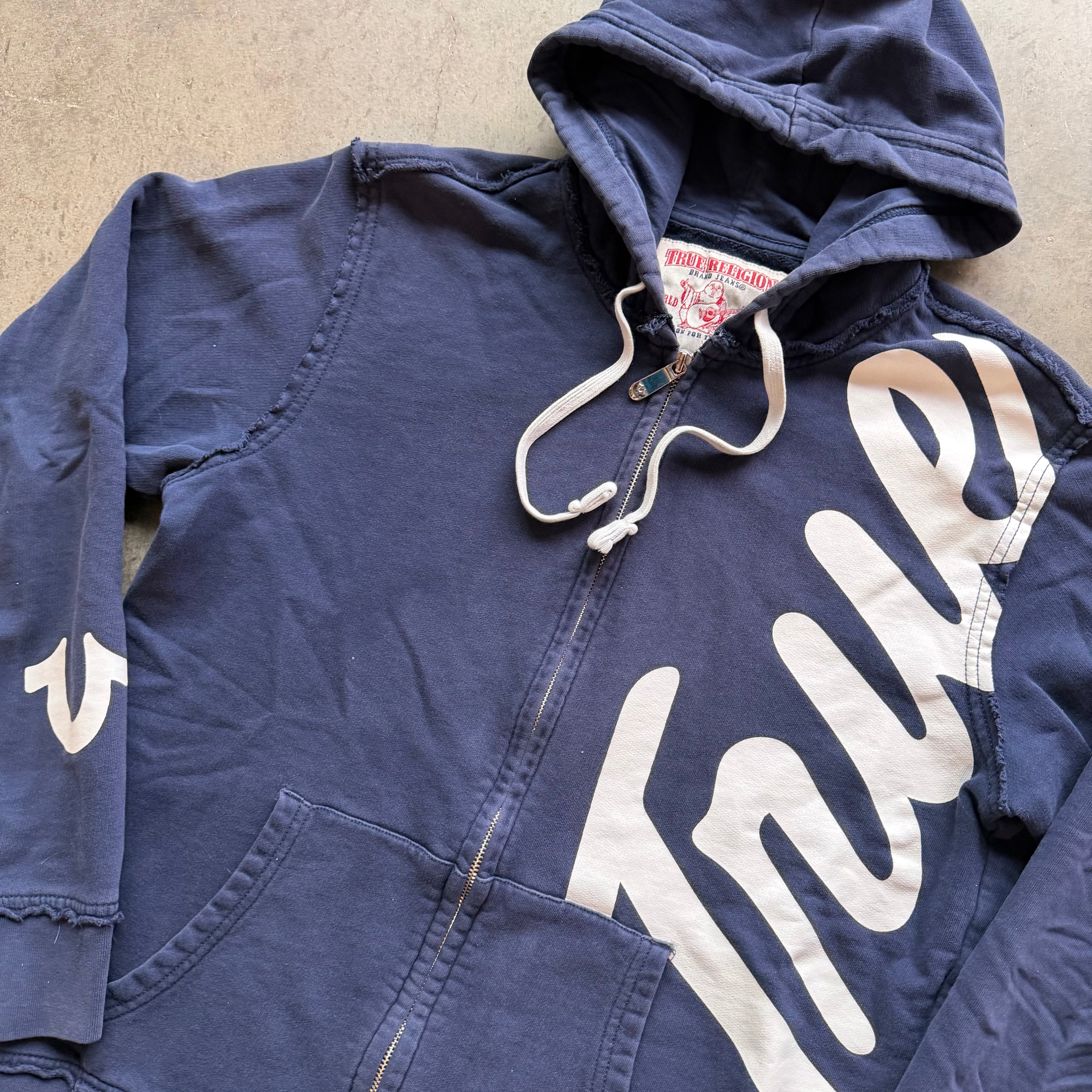 M True Religion Full Zip Hoodie