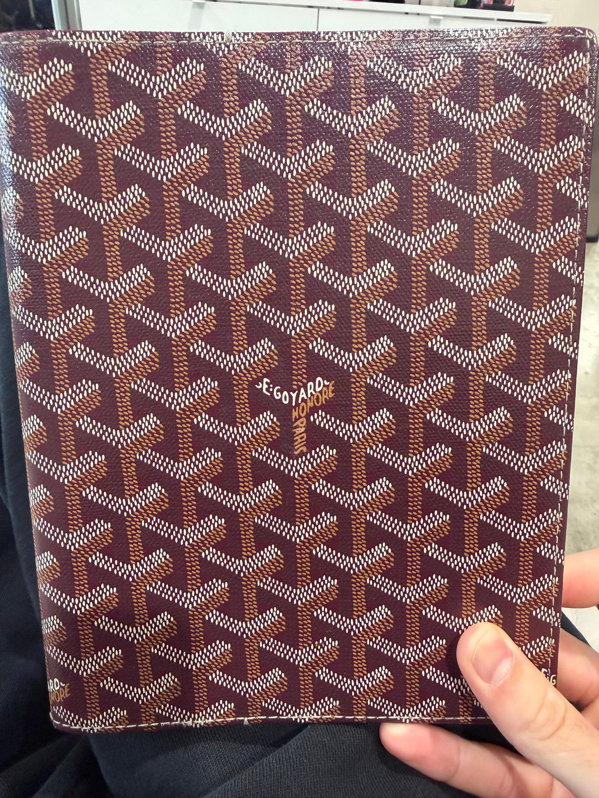 Goyard Journal Cover